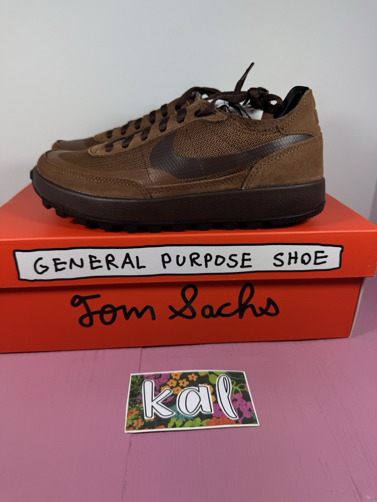 🌻 5.5w/4m Nike NikeCraft General Purpose Shoe Tom Sachs Low Top Brown Sneaker