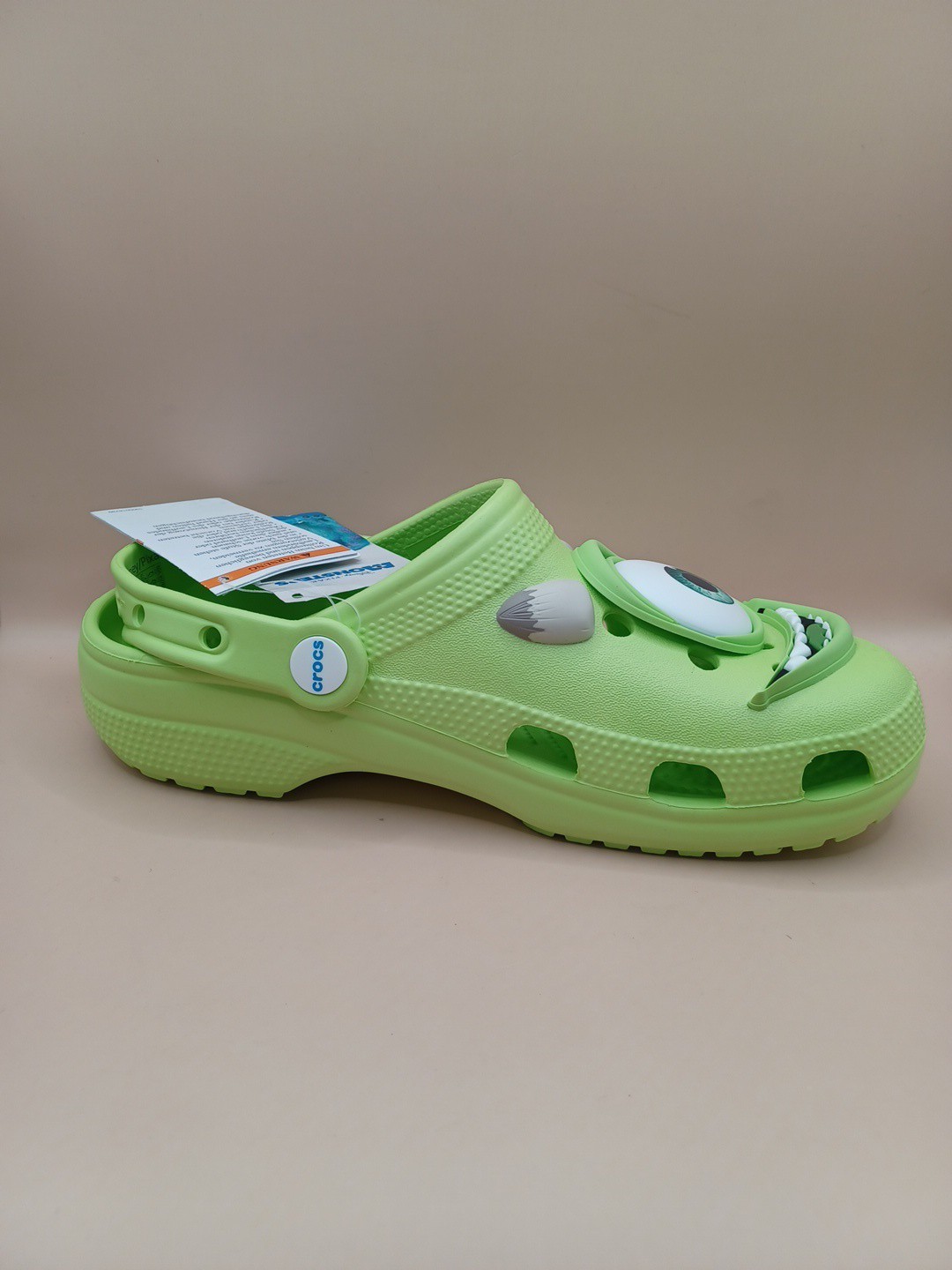 Crocs Monster Inc Mike Wazowski Classic Clog-Green Size Men 5 Women 7 US