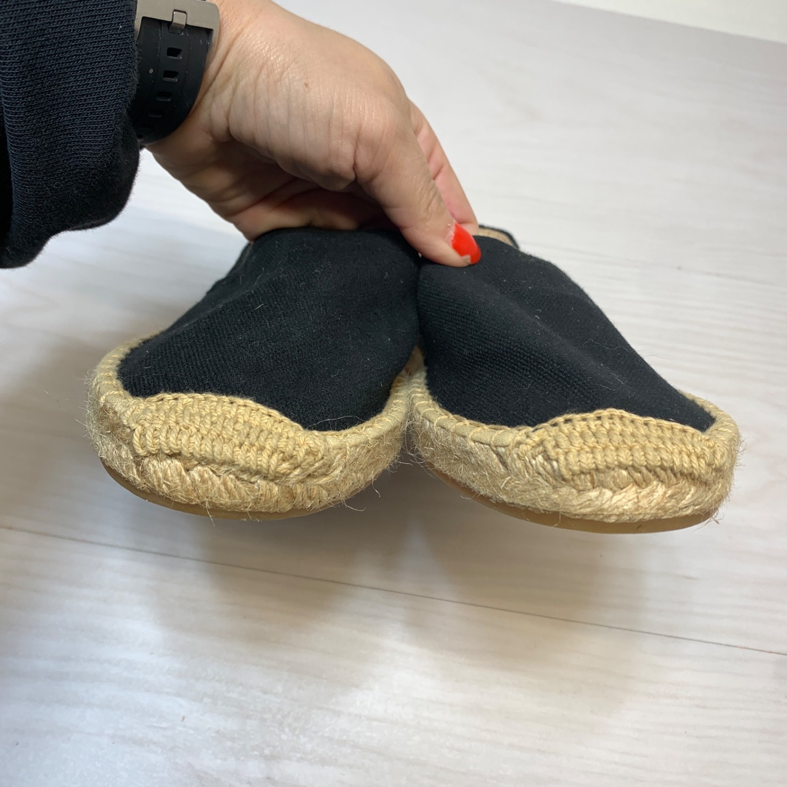 Soludos Women’s The Original Dali Espadrille Shoe Black Size US 9-9.5 EU 40
