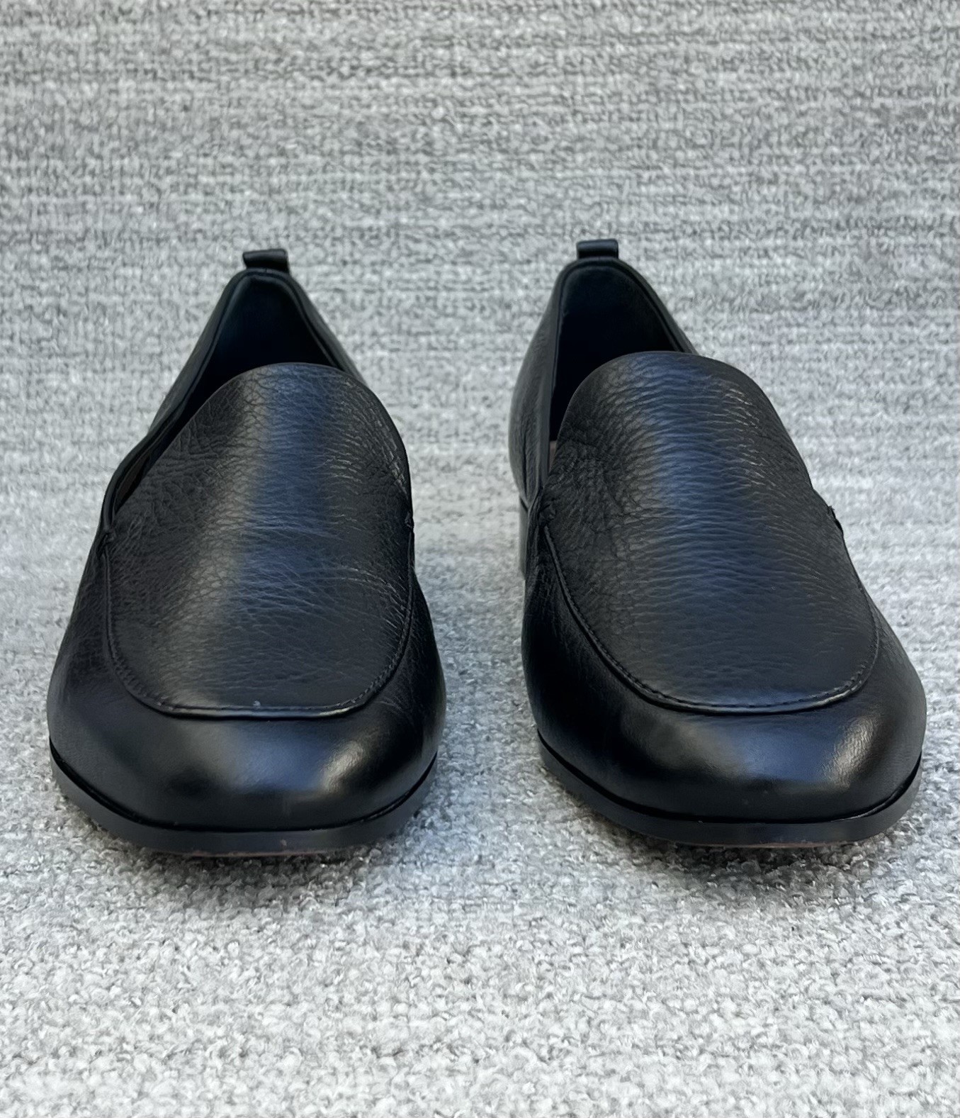 JOHNSTON & MURPHY COLLECTION Ali Black Leather Loafer Women’s Size 7.5 US