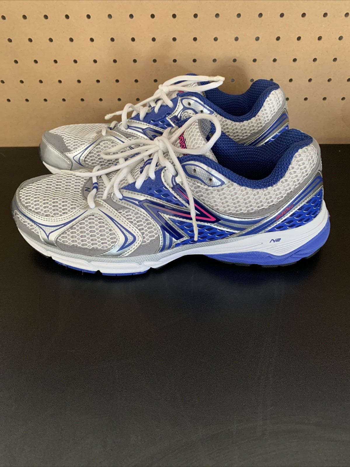 Women’s US 13B New Balance 940 V2 Silver Blue Shoes W940WB2 Made In 🇺🇸
