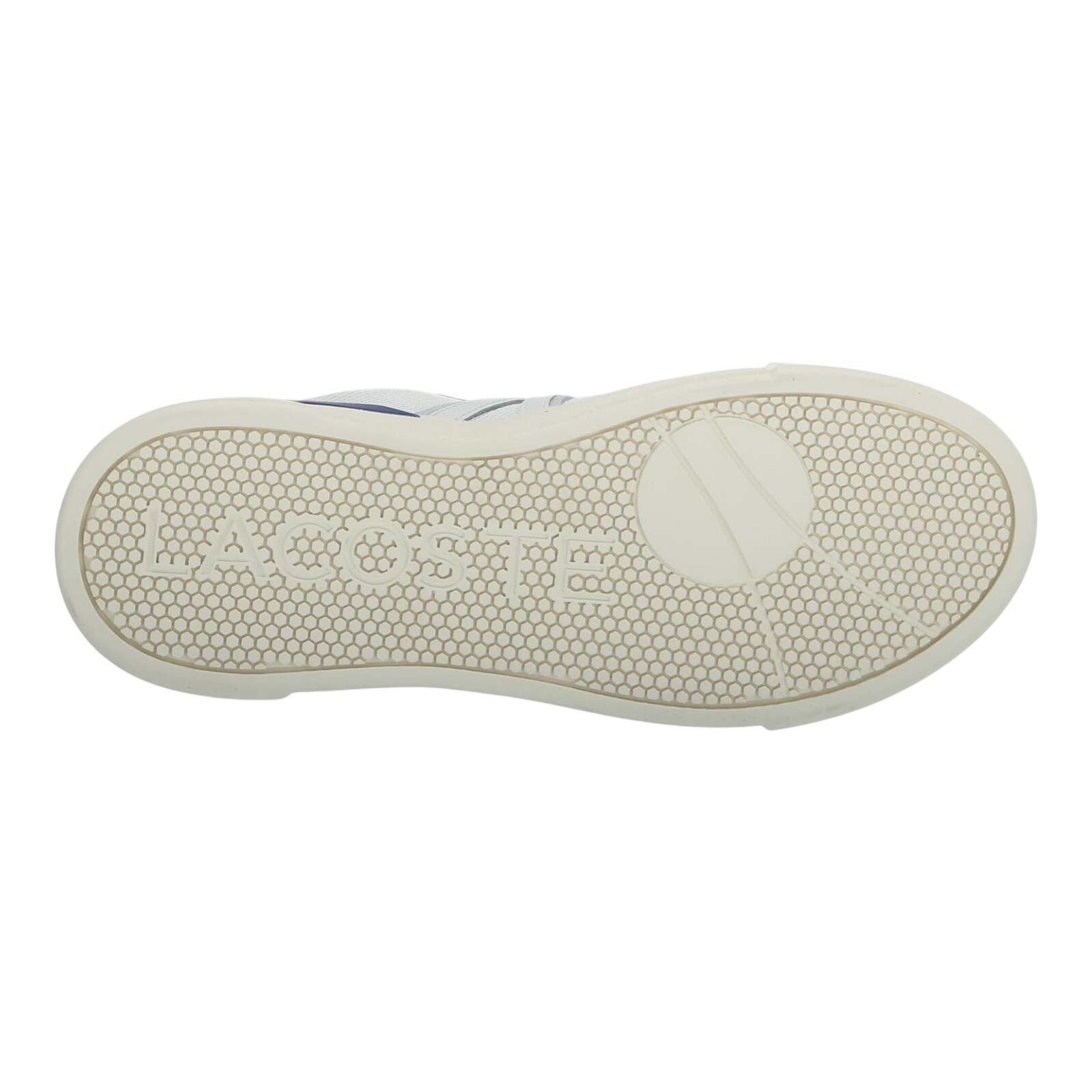 Lacoste Women’s L002 EVO Sneaker, White/Blue, L002-EVO-WHTBLU