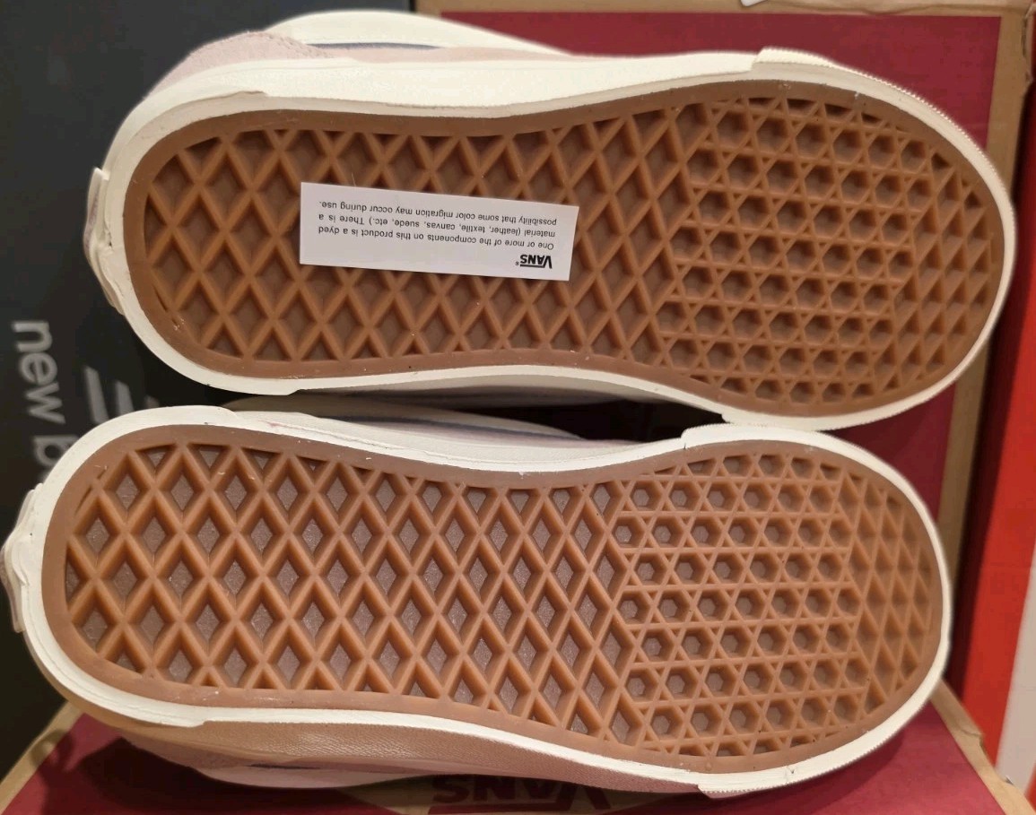 VANS KNU SKOOL Sepia Rose Size 10 W / 8.5 M NEW Off The Wall Skateboard Shoes
