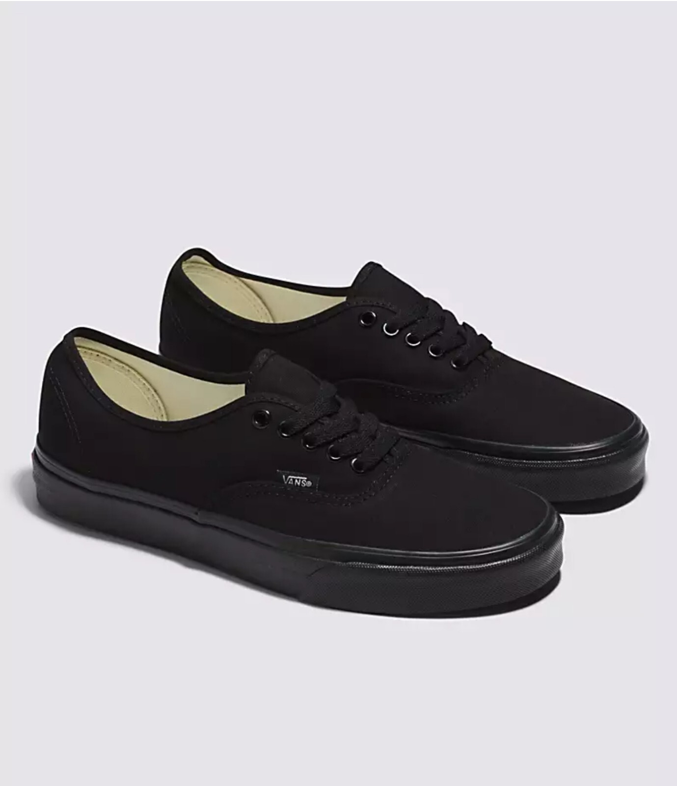 Vans Authentic Core Classic Low Black Lace Up Casual Tennis Shoes Sneaker Unisex
