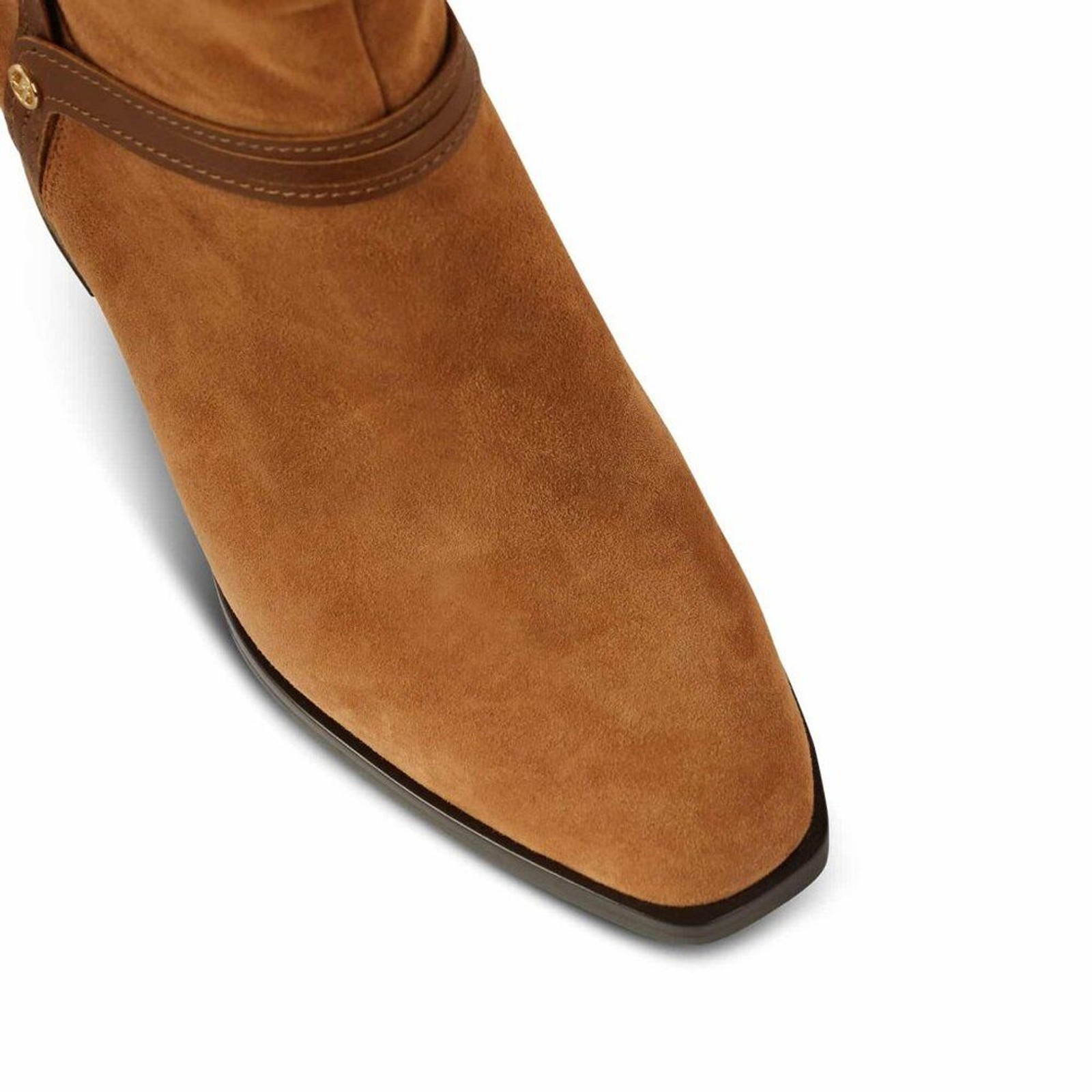 Boho Western Leather Suede Slouchy Boot Size 10 Tan Bootie Jatarea Omi Neutral