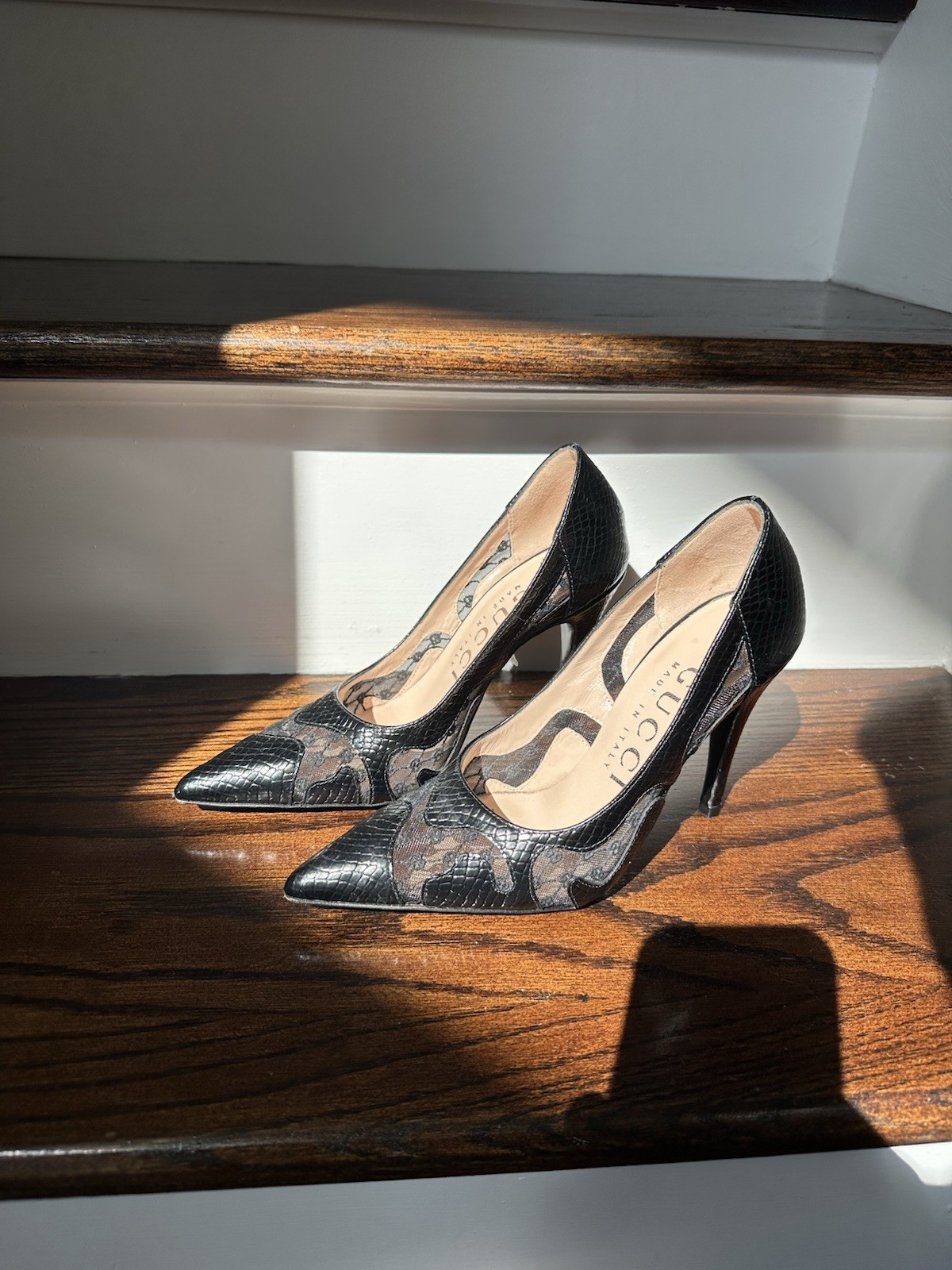Black Gucci Heels | Size 5.5 | 3.5in Heels