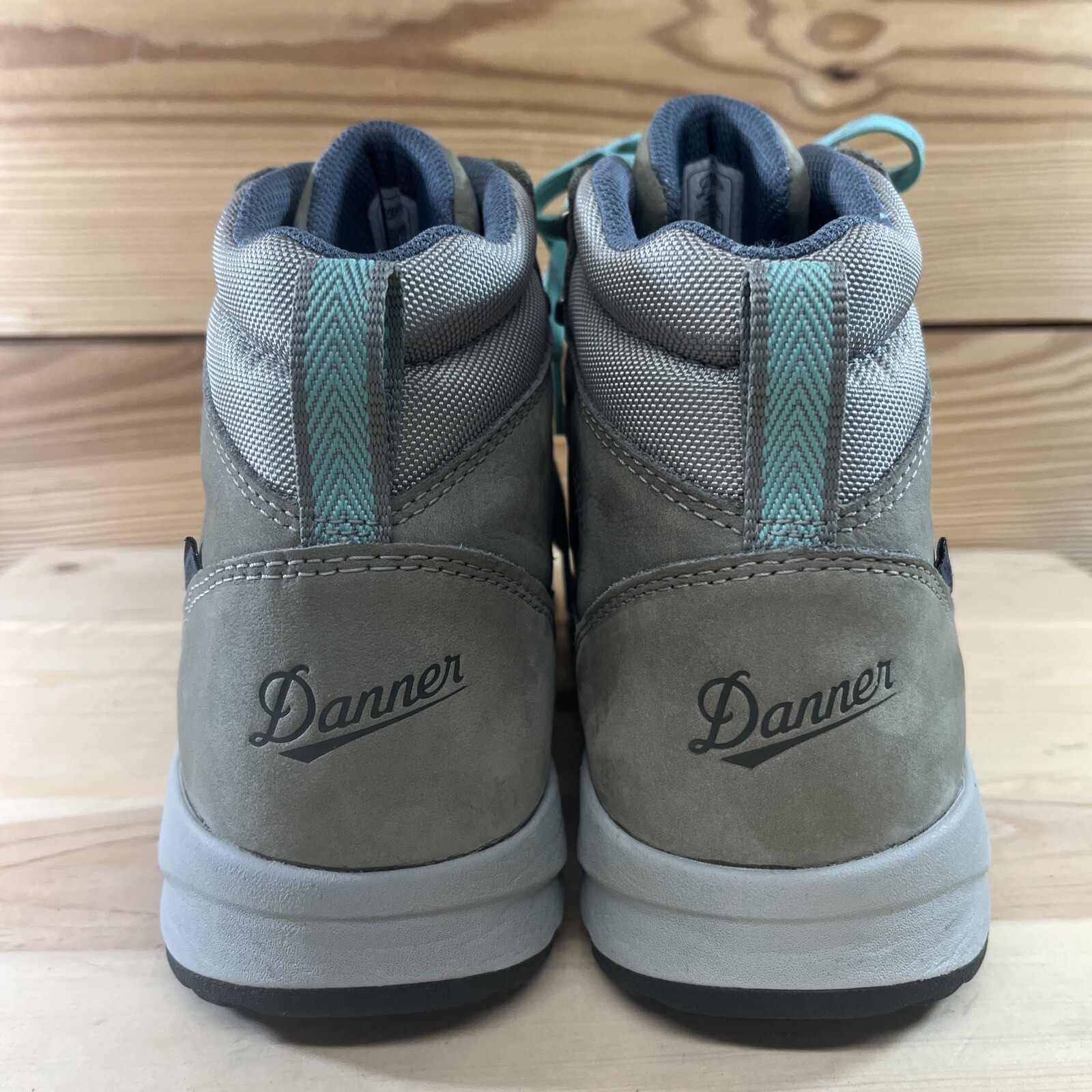 Danner Womens Hiking Boots Size 10 Adrika Hiker Rock Ridge Suede Gray Green
