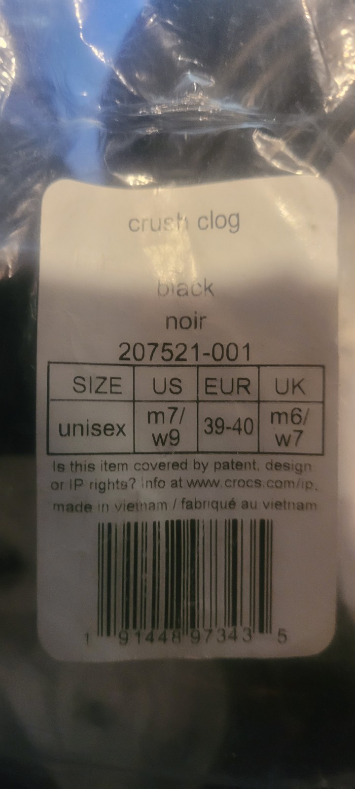 Crocs Classic Crush Platform Clogs Unisex Waterproof Slip-On Comfort Shoes