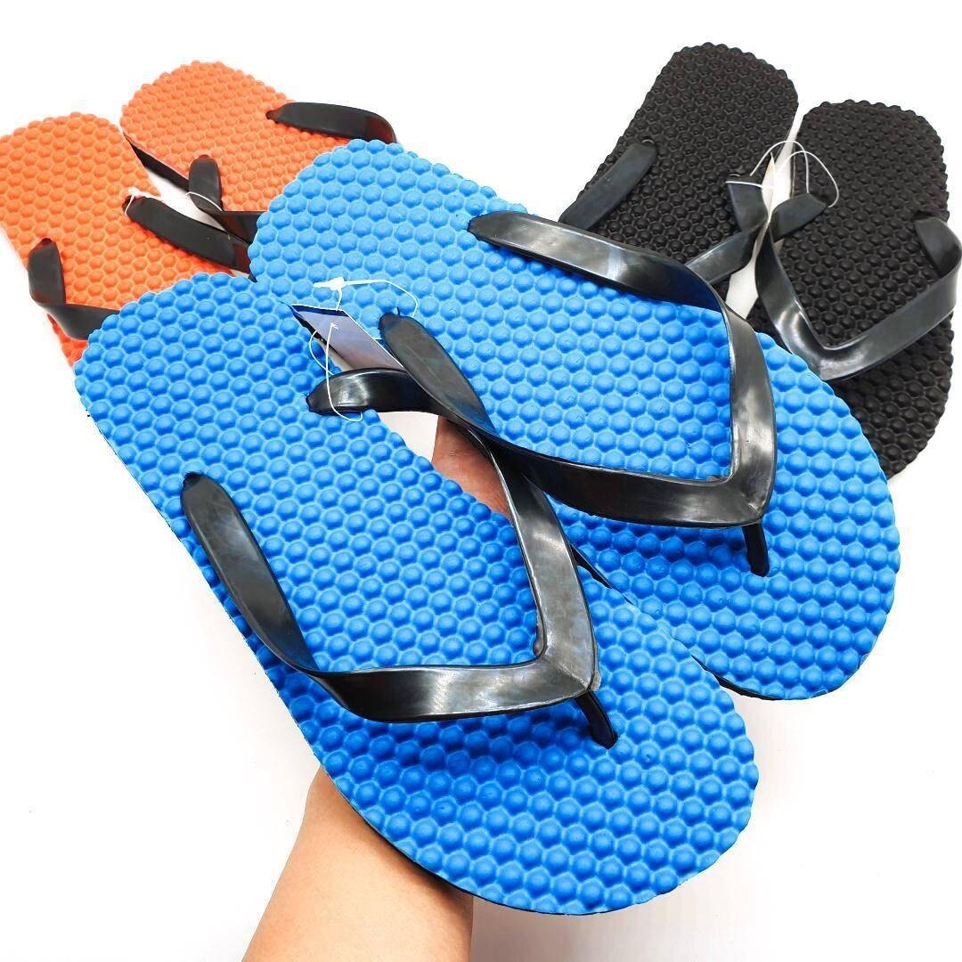 TOILET SLIPPERS MENS AND WOMENS RUBBER VARIES COLORS