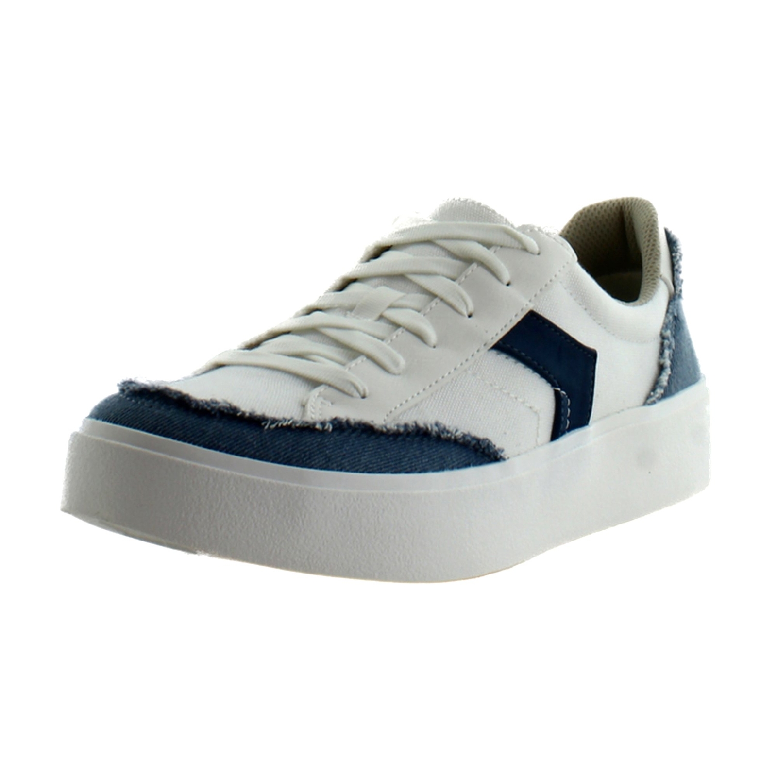 Dr. Scholl’s Madison Lace Women’s FLATS White/Blue Denim