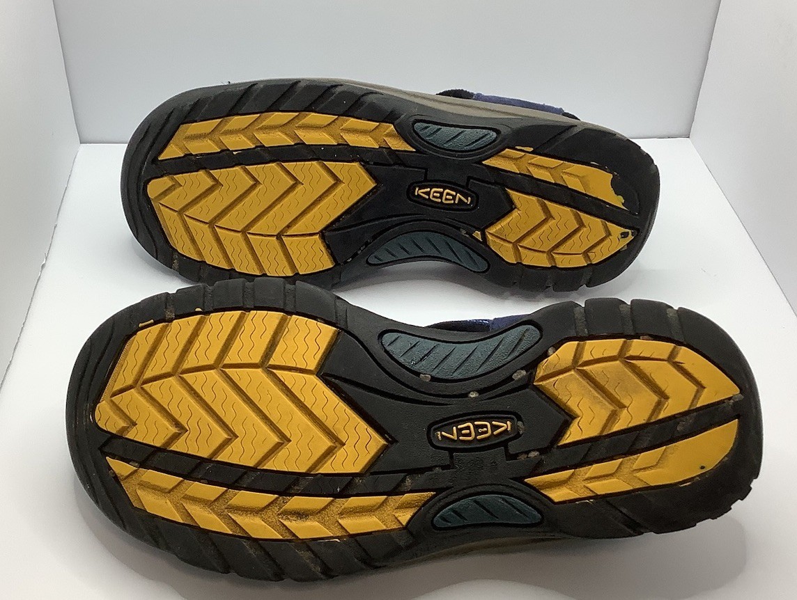KEEN Women’s Venice H2 Waterproof Hiking Sandals Blue/Black Rubber Sole Size 8