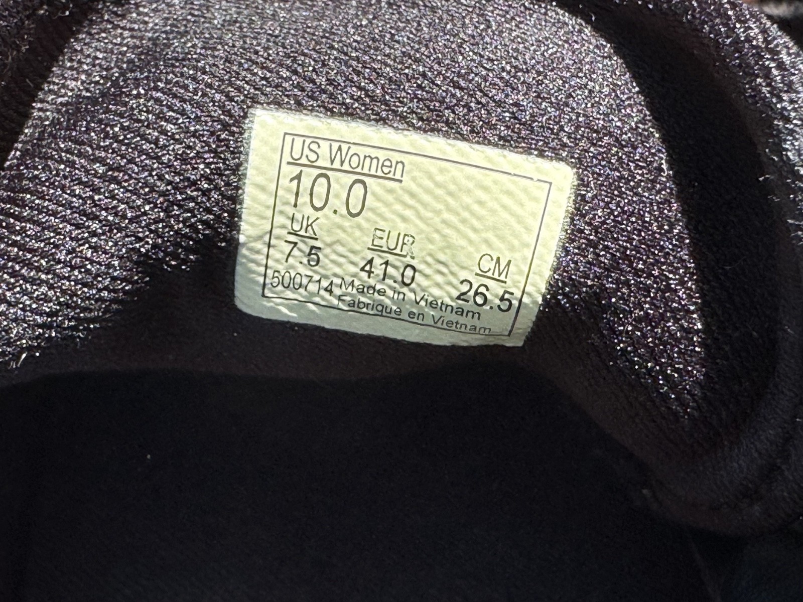 Women’s Size 10 – Vans Old Skool Black White