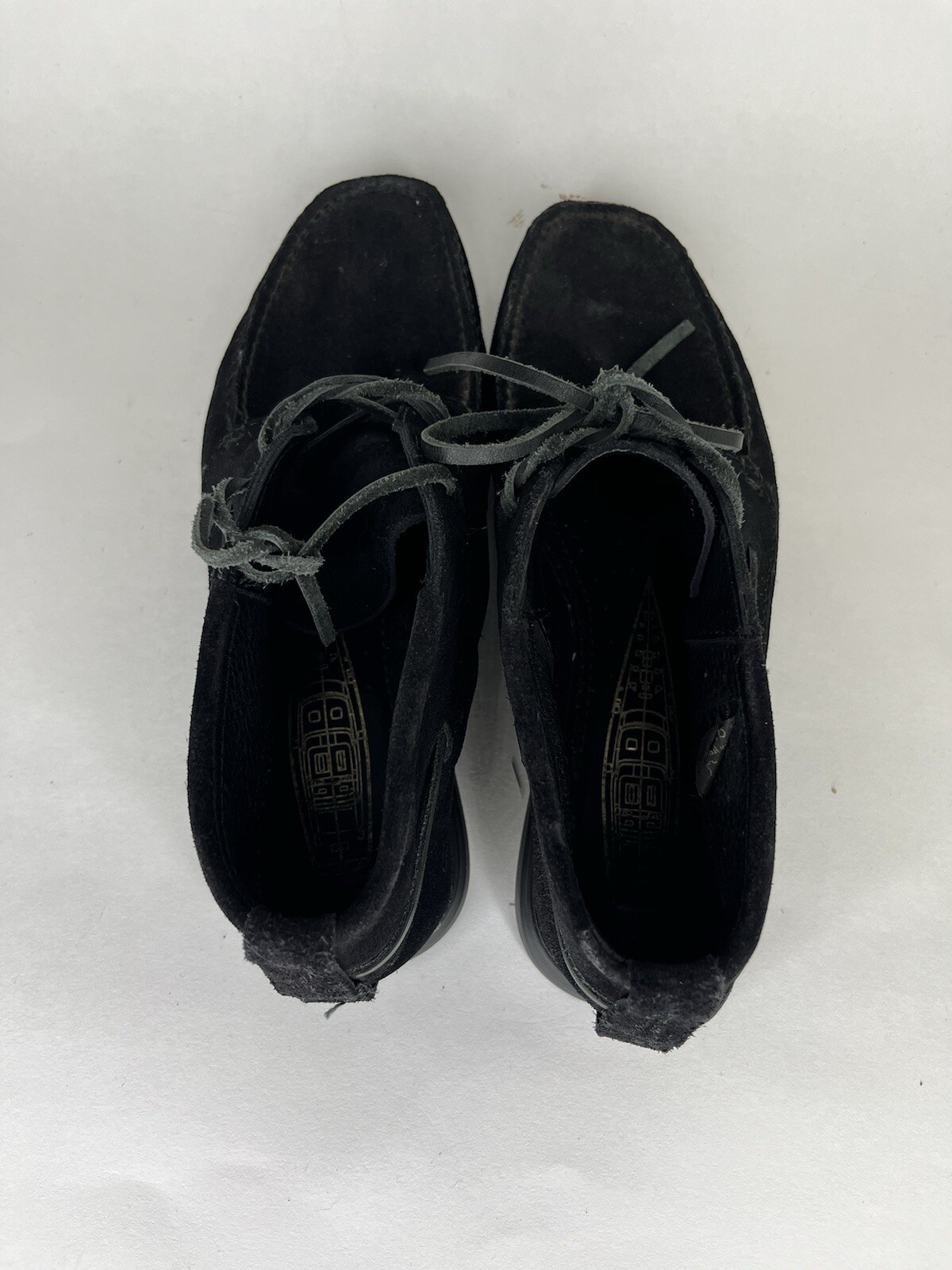 n.d.c. made by hand Chukka Boots Shoes Women Size 38 US 7 Black Suede