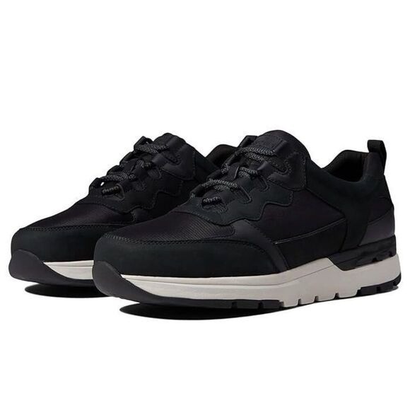 Rockport Pulse Tech Work Womens 7.5 M Black Composite Toe Safety Sneakers RK771