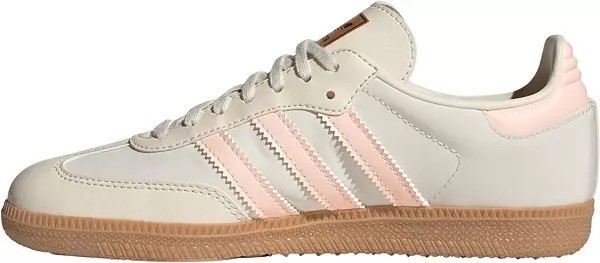 Adidas Samba OG Soccer Shoes Youth Size 7 / Women Size 8.5 Tan Pink Gum JH7598