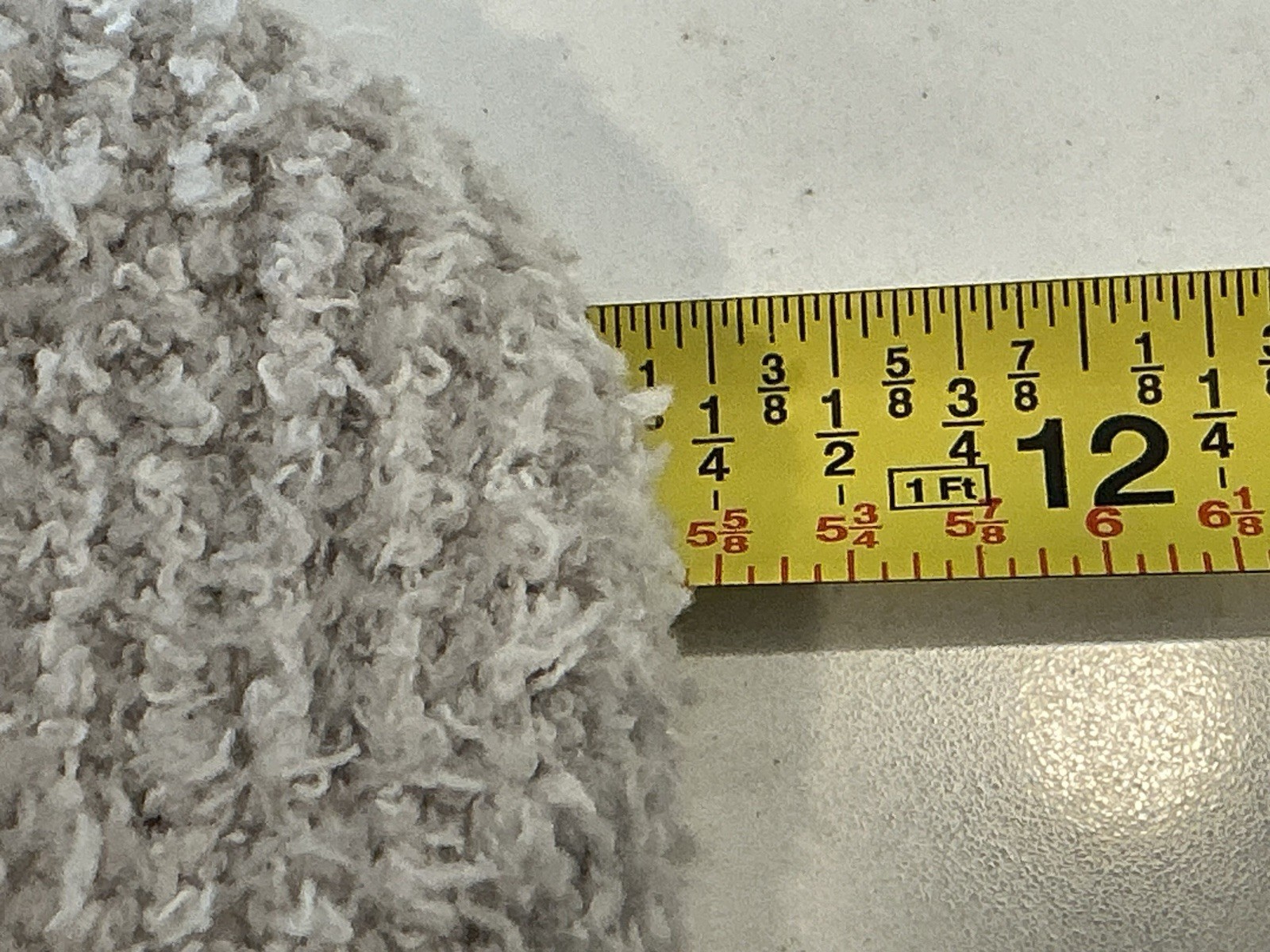 KASHWERE Grey/White Slide Slippers. Adult S/M. 11” Long. Orig. $78. NEW.