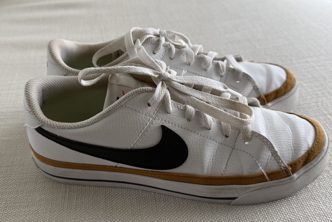 Nike Court Legacy Next Nature White Desert Ochre Size 8 Women’s Shoes