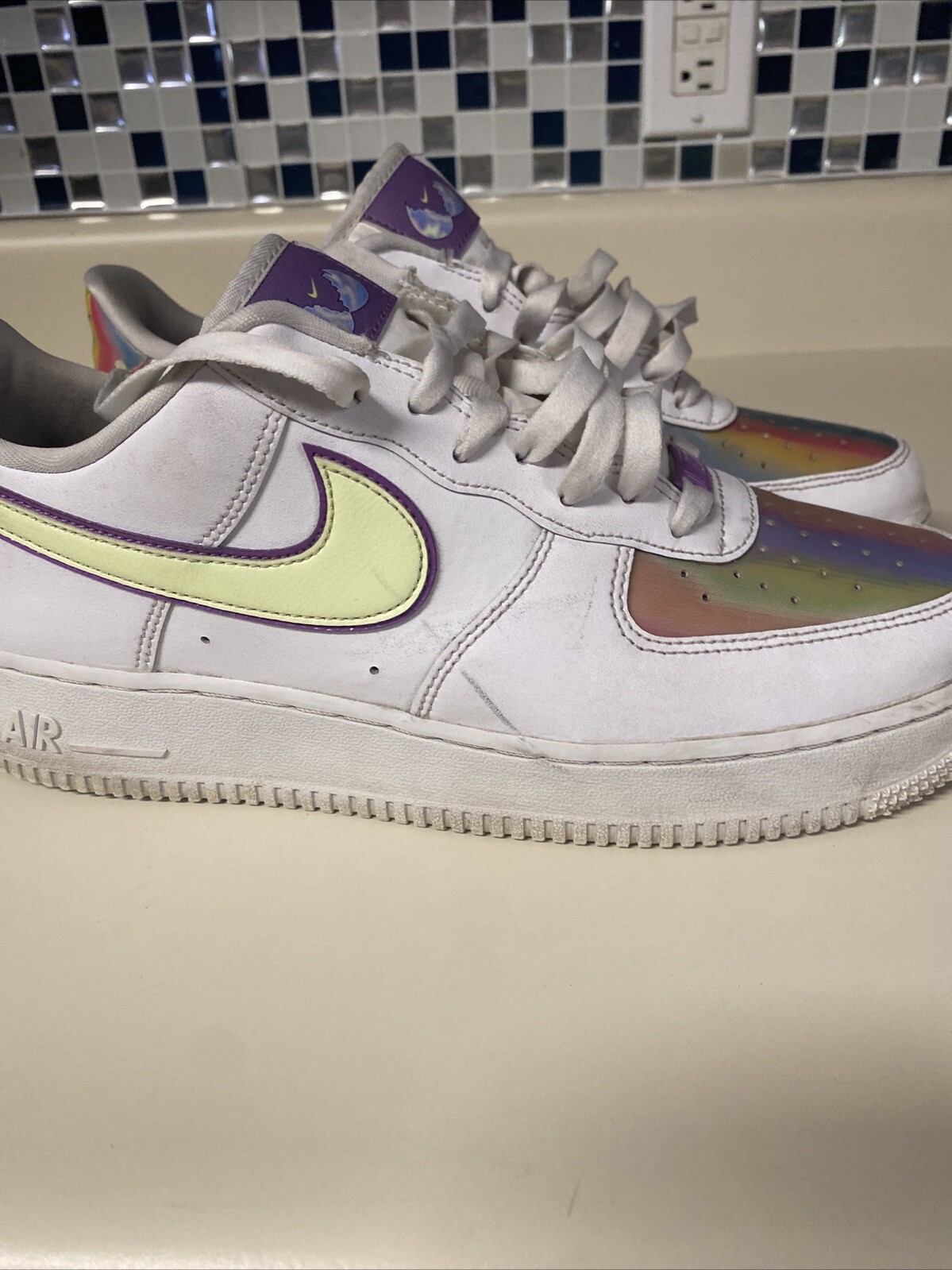 Size 11 – Nike Air Force 1 Low Easter W CW0367-100 multicolor
