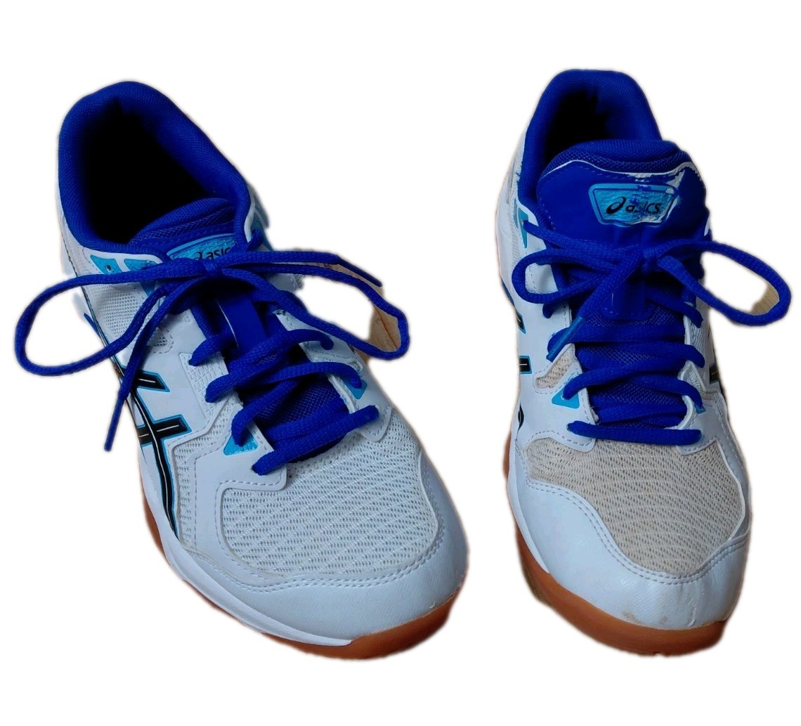 ASICS Gel Rocket 10 Women’s Volleyball Court Shoes Blue Size 8.5