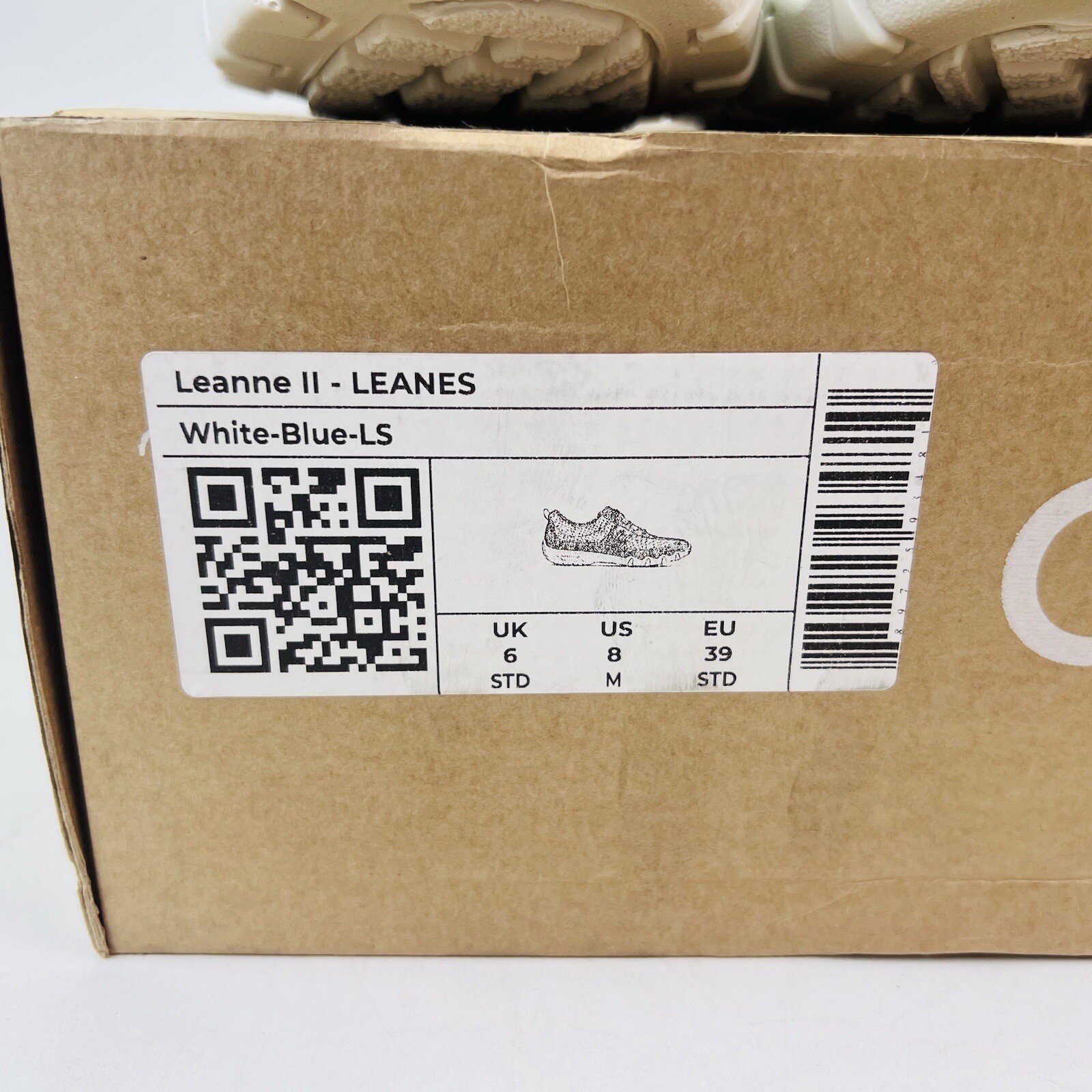 hotter Women’s Leanne II – LEANES Standard Fit Trainers Shoes Size 8 Made In UK
