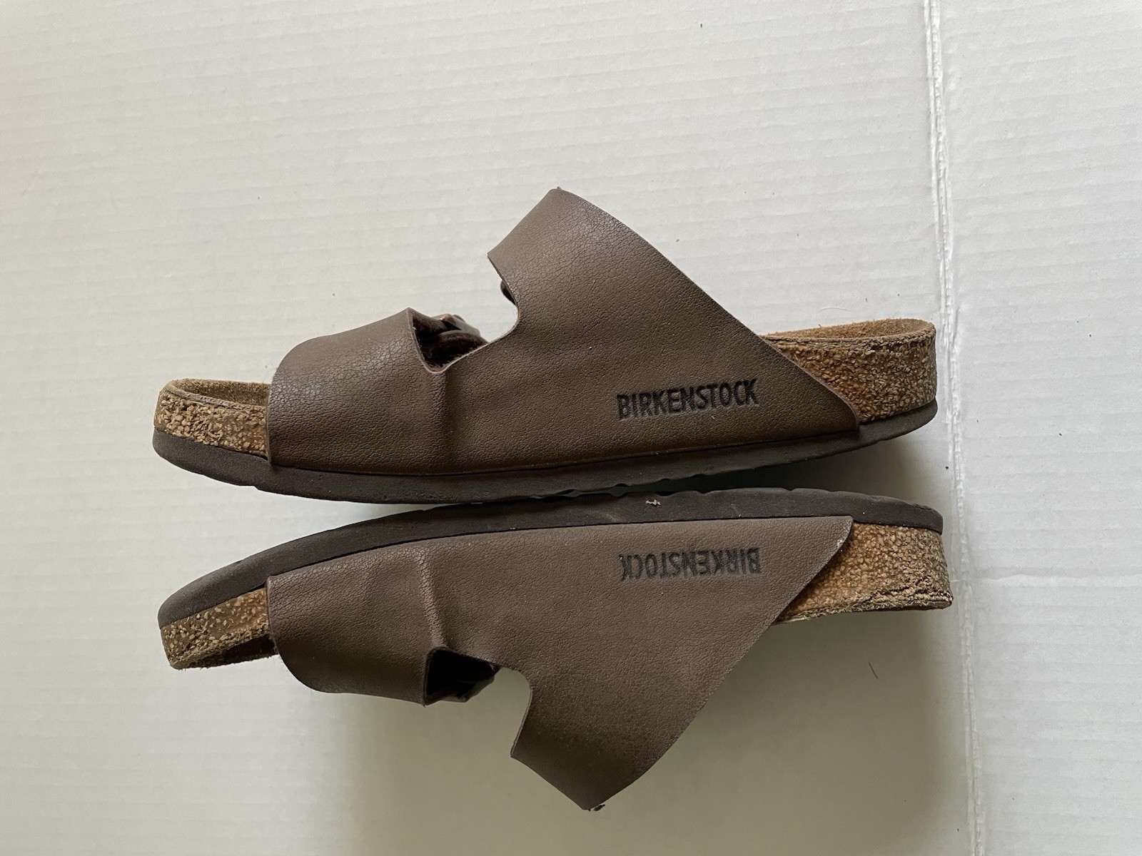 Birkenstock Brown Double Strap Buckle Slide Sandals Women’s US 4.5