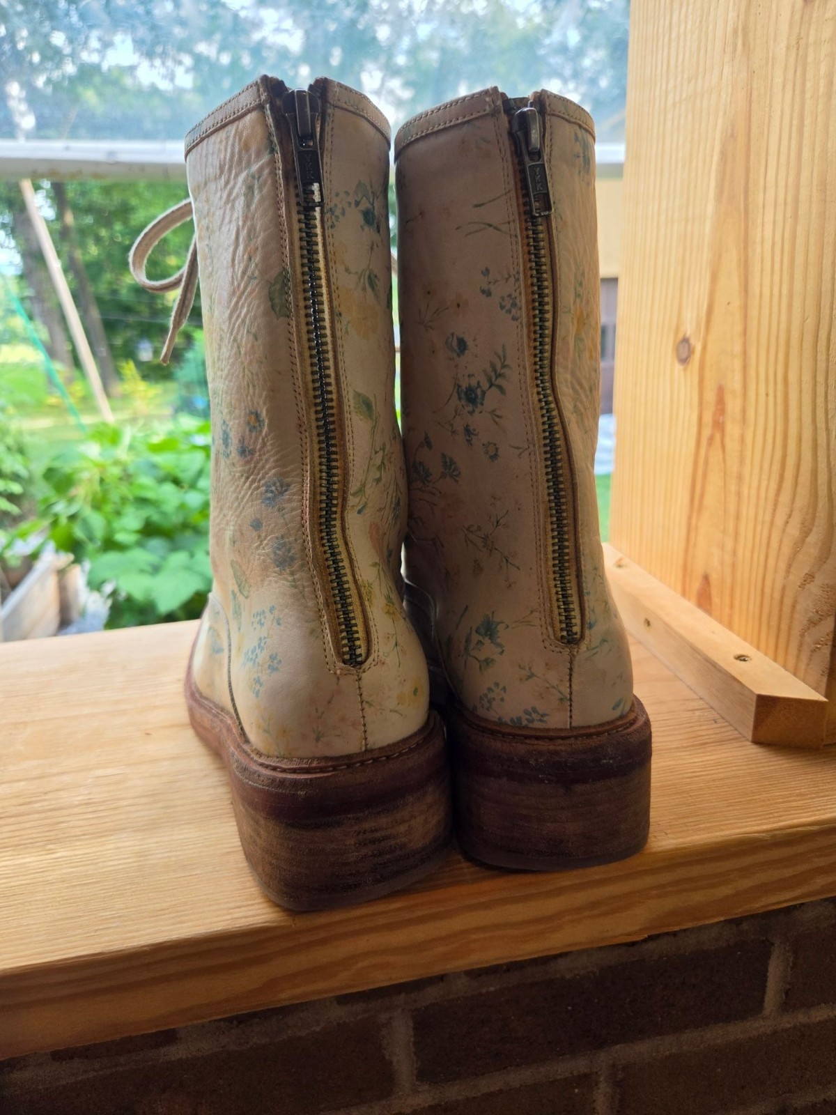 Free People Santa Fe Lace-Up Boots Cottagecore and Boho-Chic Soft Grunge Hipster