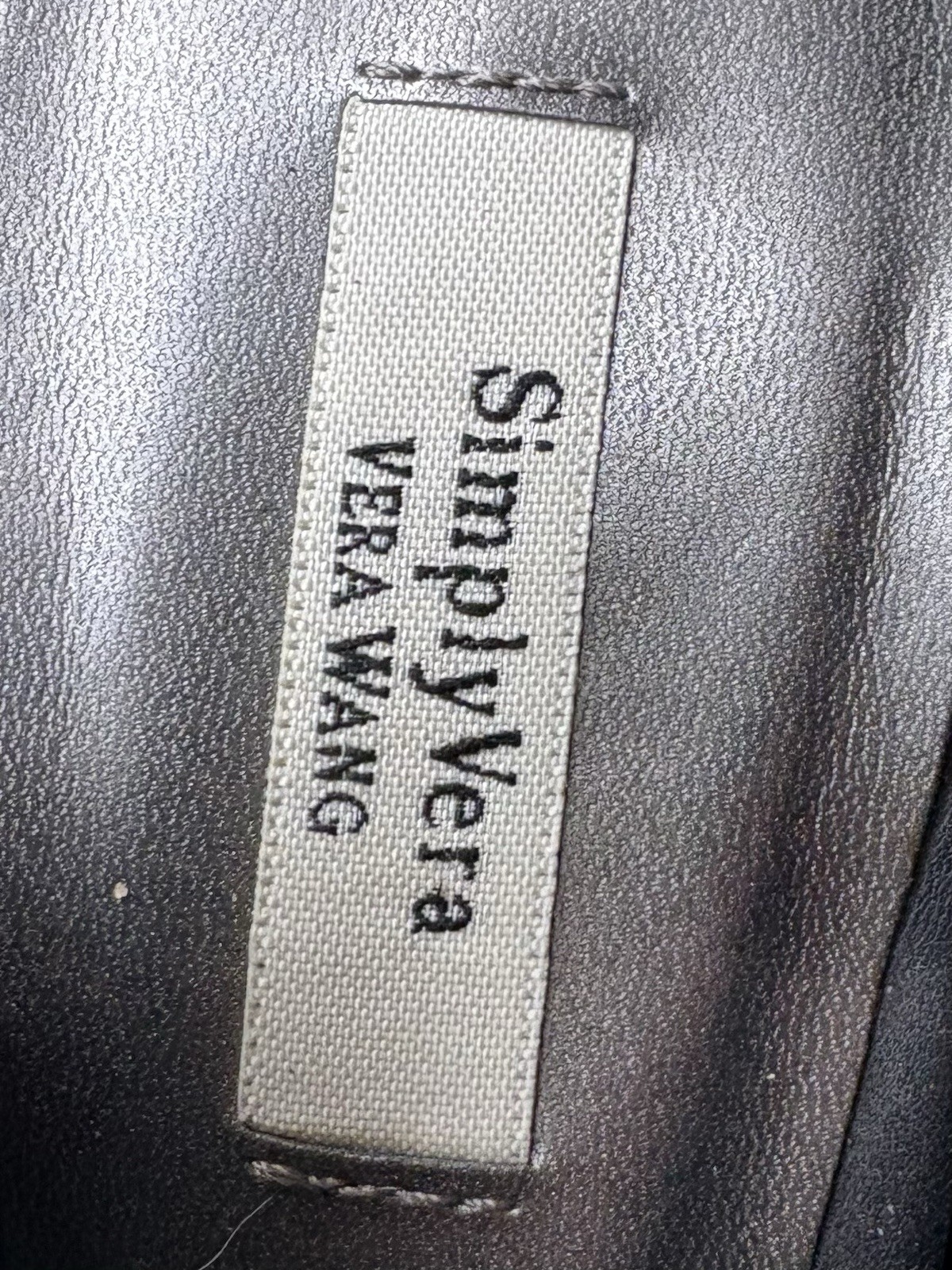 Womens Simply Vera Vera Wang High 4″ Heels Black Size 9 Casual Workwear Shoes