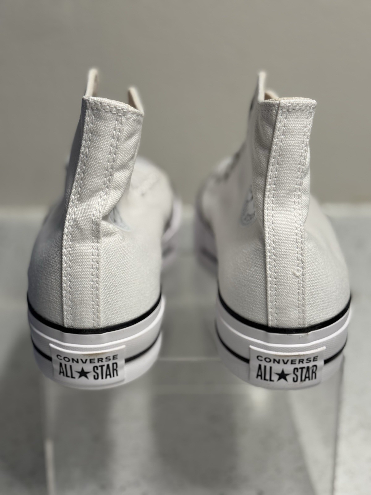 Converse Chuck Taylor All Star CTAS Lift HI White/Black/White Women Size 10.5