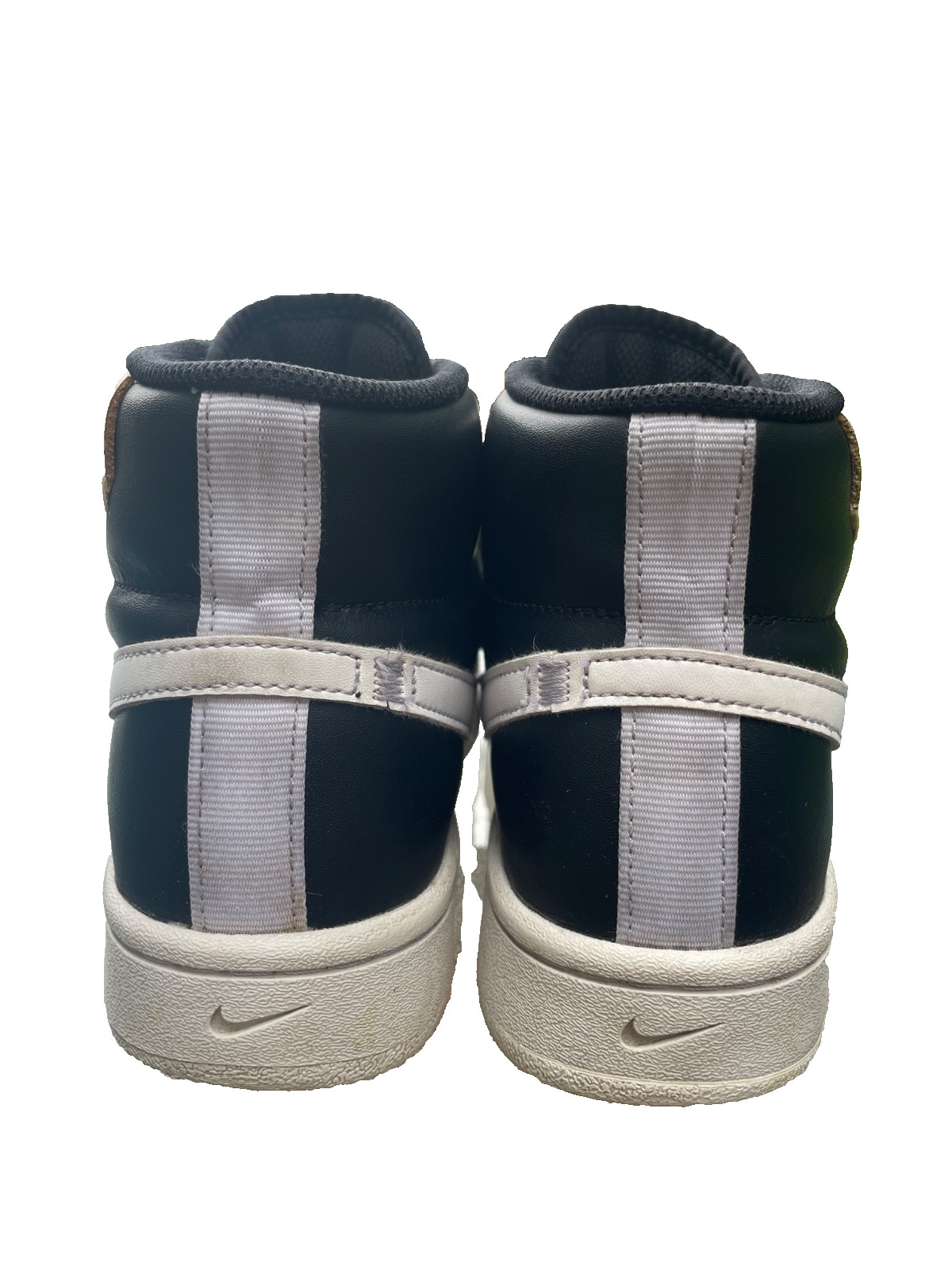Nike Court Royale 2 Mid/High Black and White Women’s size 8.5