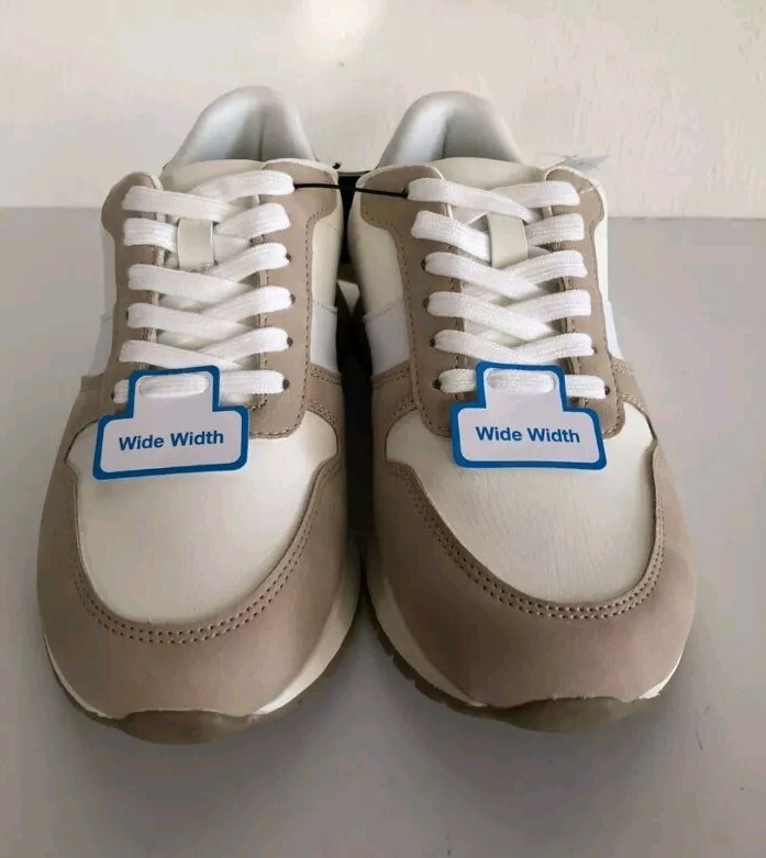 Time and Tru Women’s Size 8w or 10w Chunky Jogger Lace up Casual Sneakers #NWT