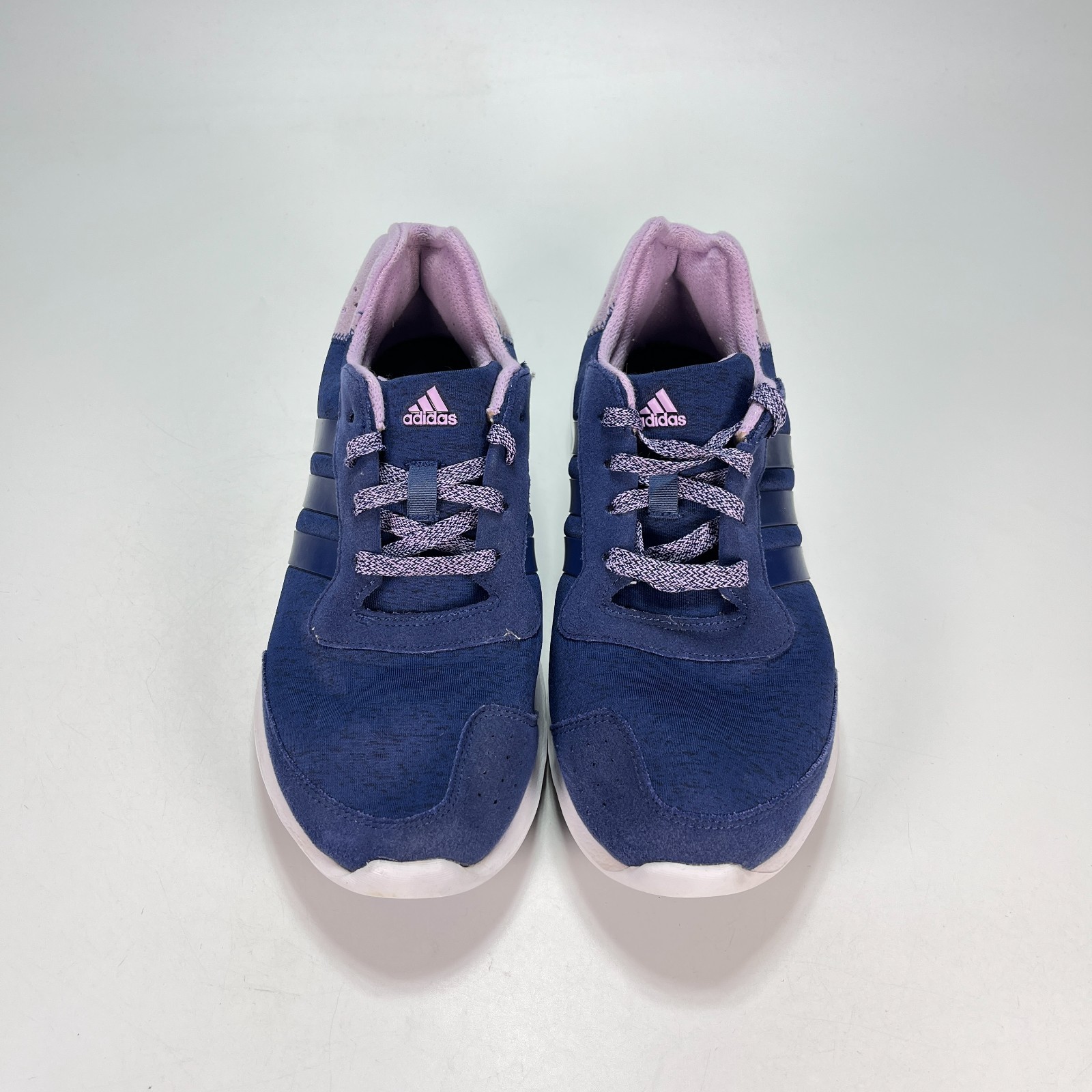 Adidas Element Refresh Navy Blue Lavender Running Sneakers S76572 Women’s Size 9