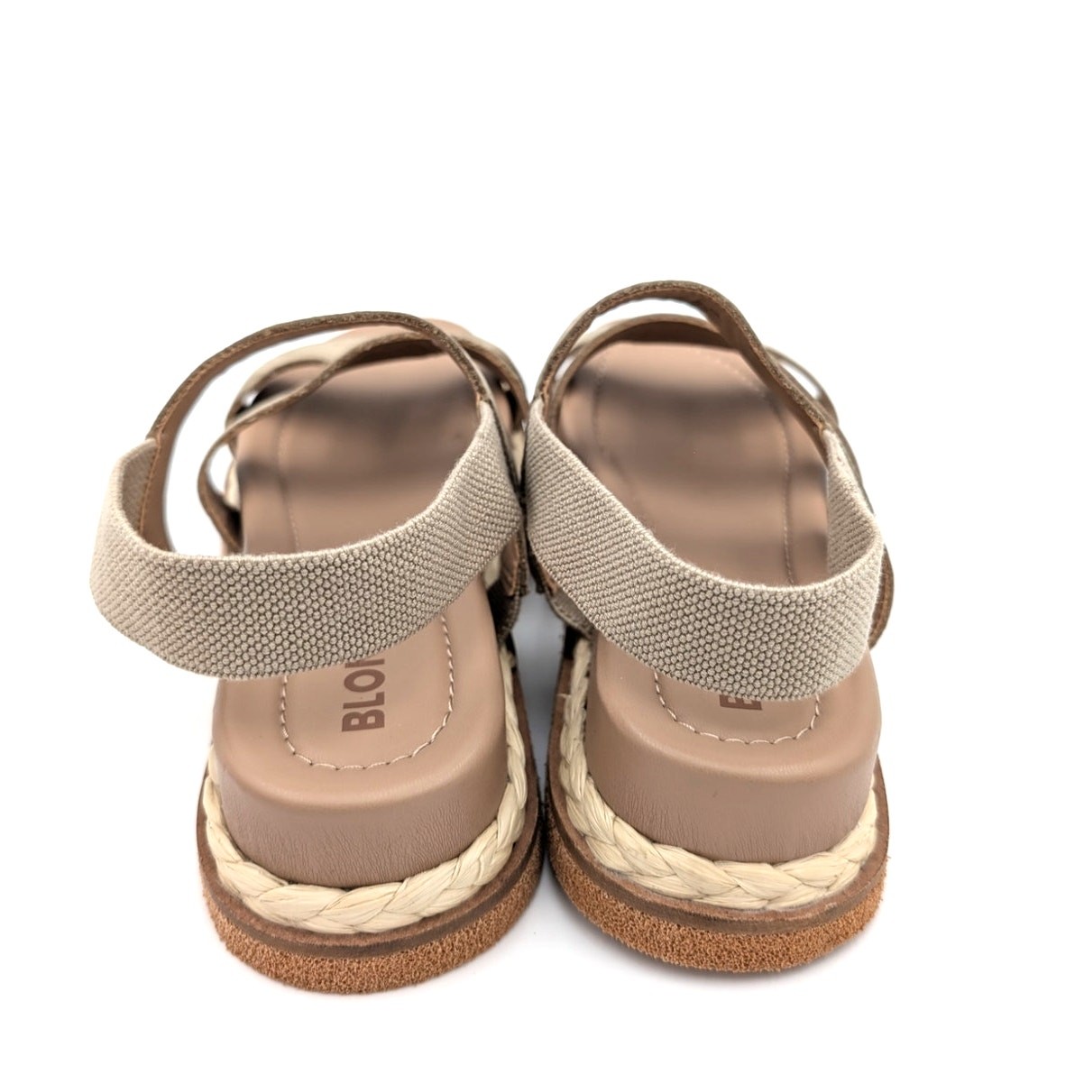 Blondo Fernanda Slingback Platform Sandal Women’s Sand Tan Size US10M EU41