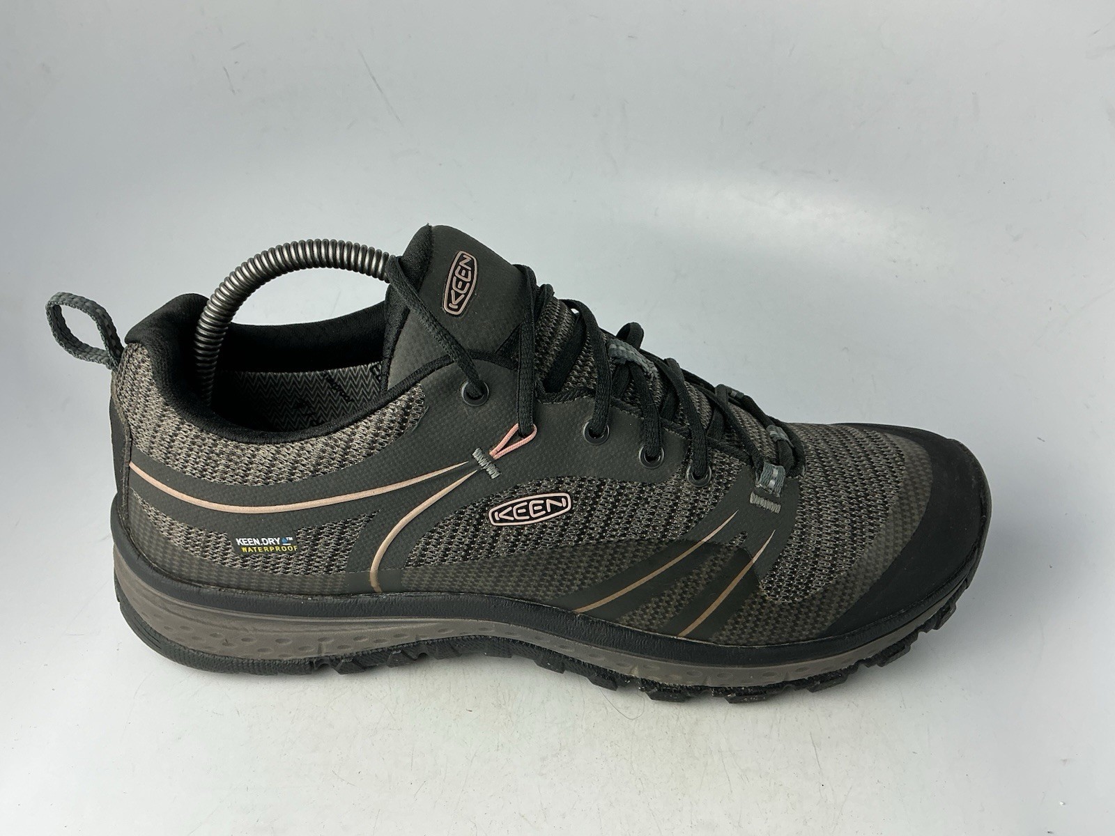Keen Women’s Terradora Waterproof Hiking Shoes Raven/ Rose Dawn Sz 10.5 US