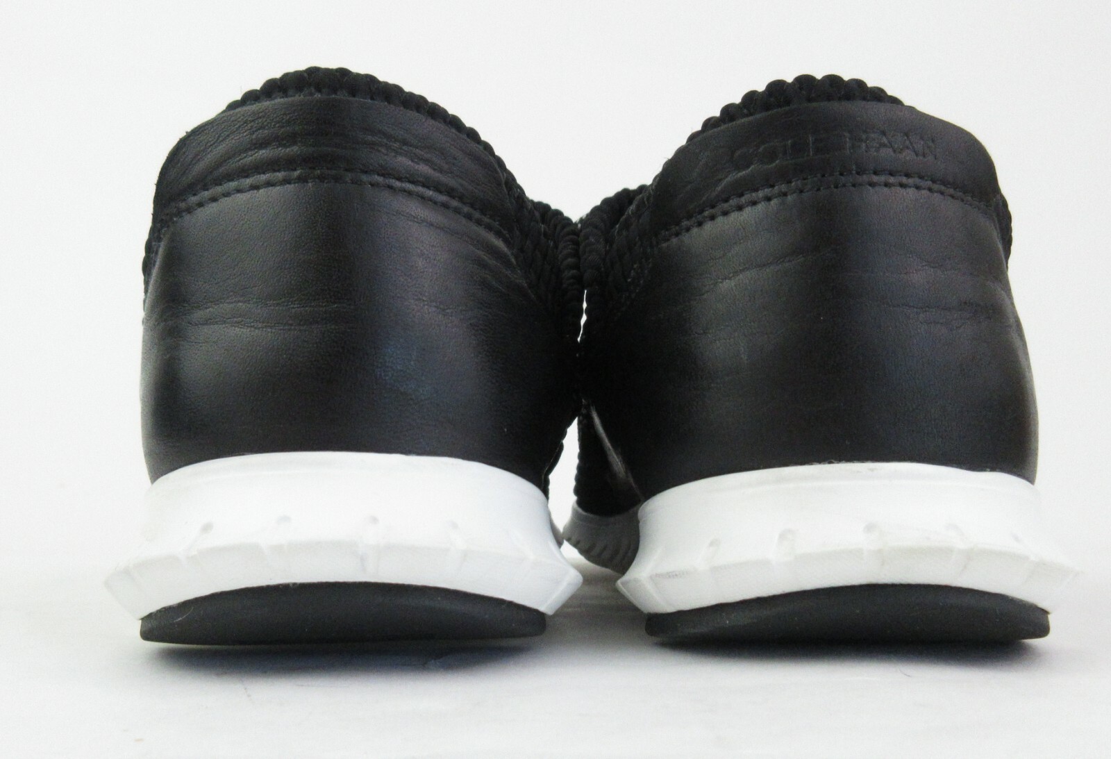 Cole Haan ZeroGrand Quilted Casual Sneakers Black Stretch Textile/Leather Sz 8