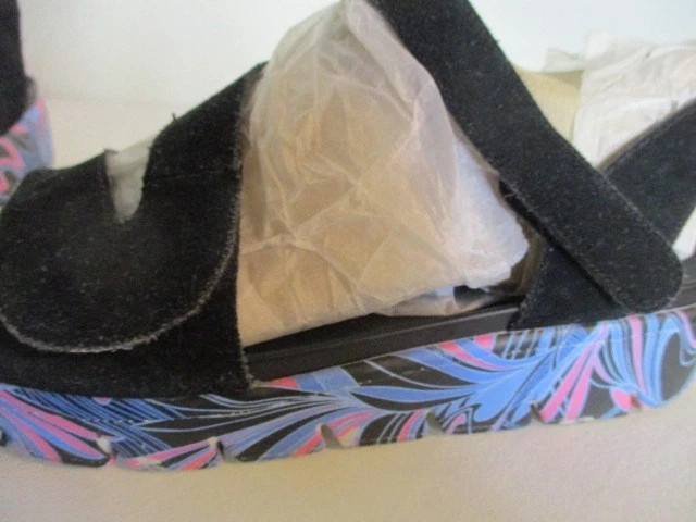 Alegria Women ANA-170 Got You Babe Platform Sandals Multicolor Sz EU 39 US-8-8.5