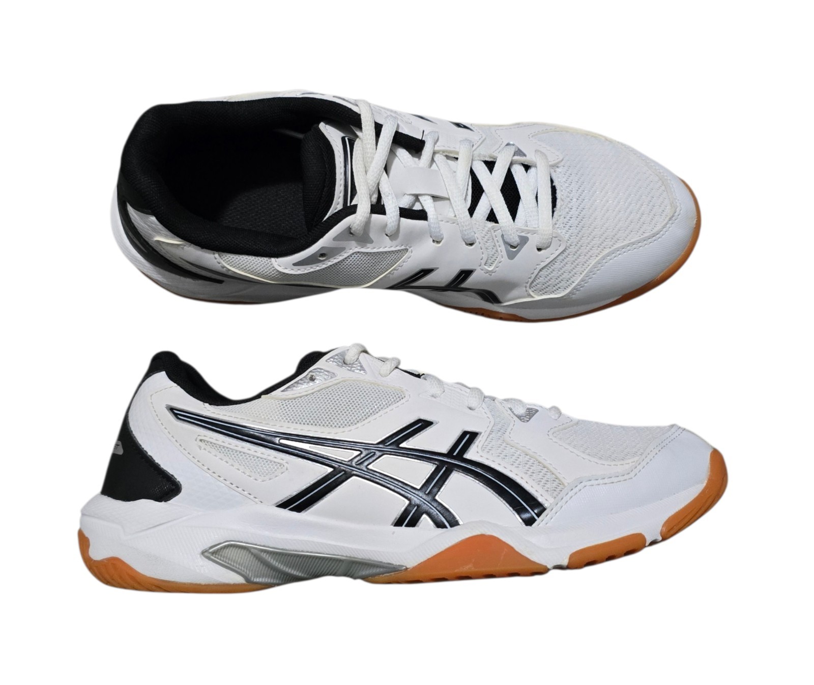 Asics Gel Rocket 10 Sneakers Womens Size 8.5 Indoor Court Sports Shoes White