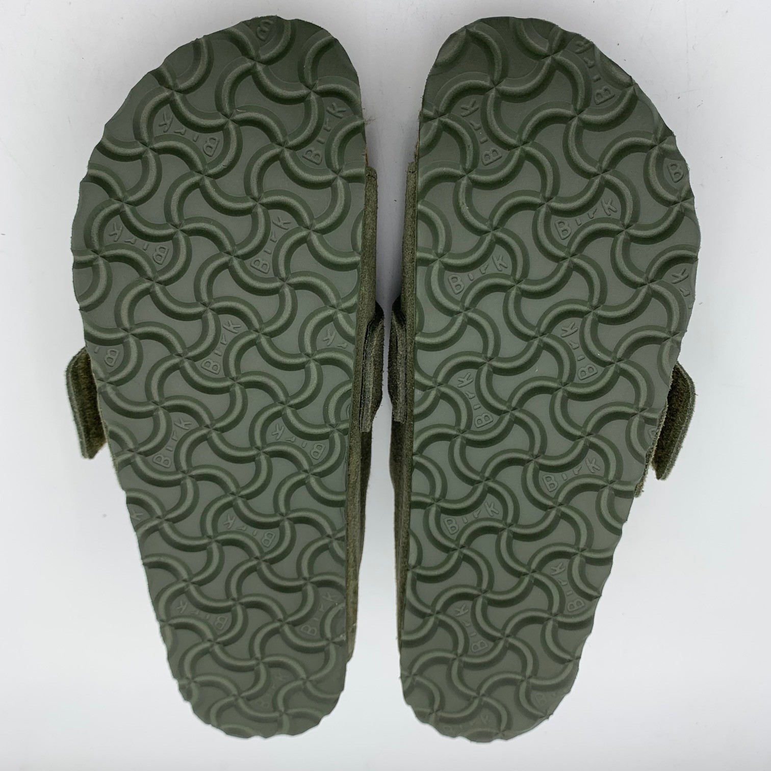 Birkenstock New w/ Box Kyoto Shearling Thyme Suede Leather Regular 1025676