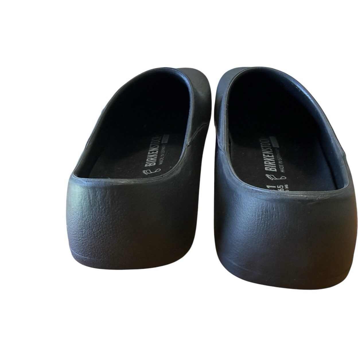 Birkenstock Profi Birki Clogs Unisex 10W/8M Black Slip-Resistant Slip On NWOB