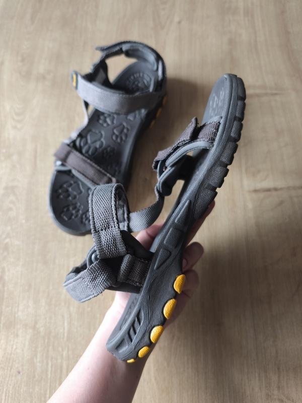 women jack wolfskin sandals grey 38