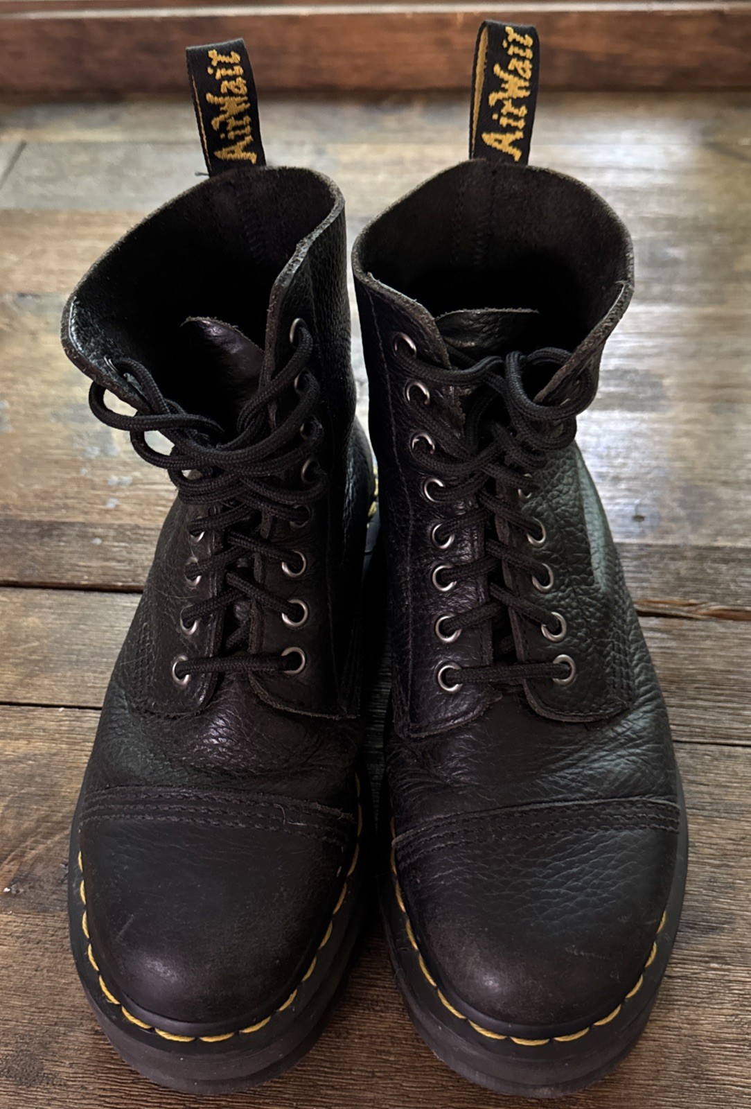 Dr. Marten Sinclair Platform Boots Women 7 EU 38 Punk Goth Metal Grunge