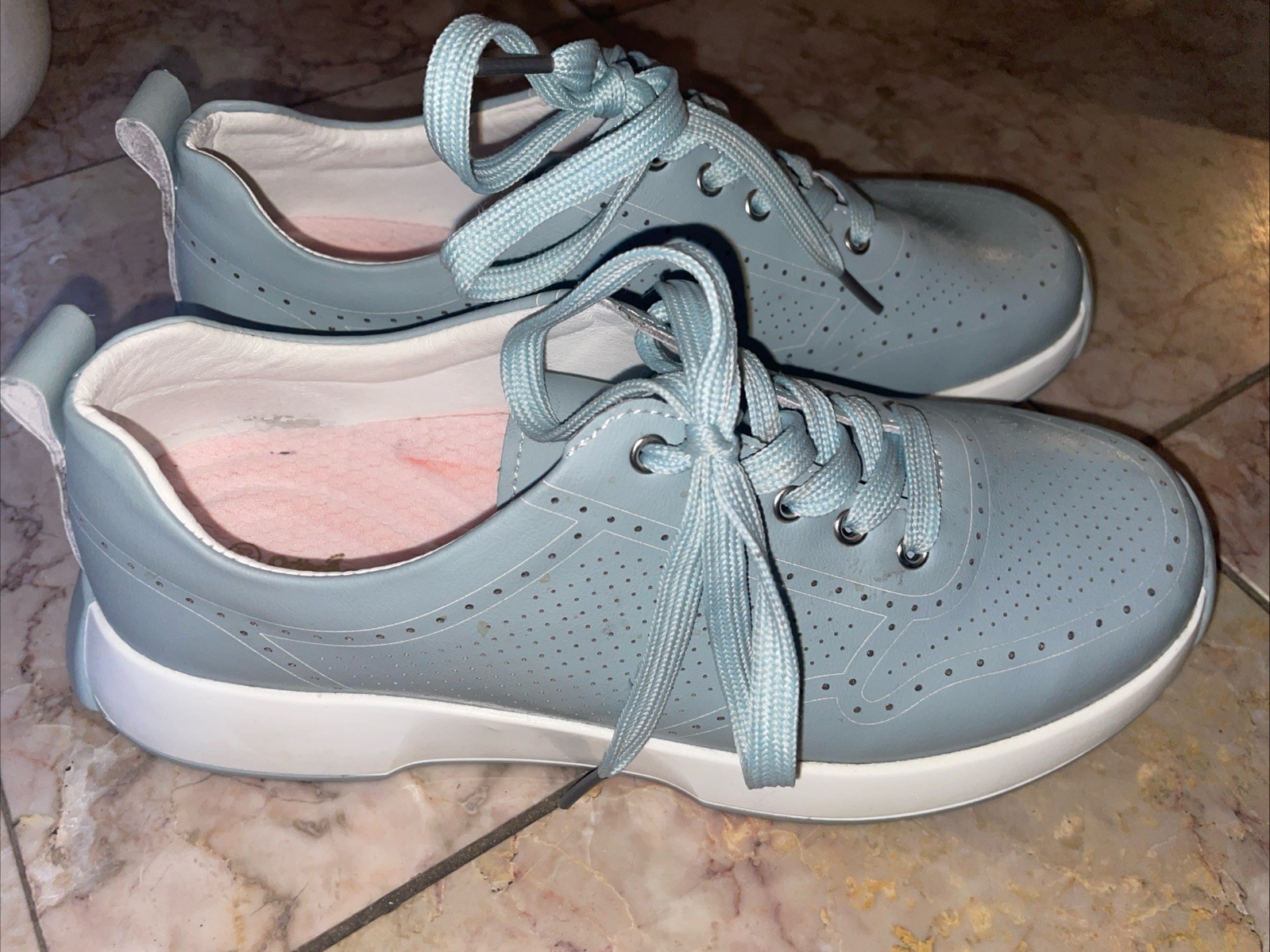 Ortho Comfoot Mint Orthopedic Support Shoes Orthotics Plantar Fasciitis Sz 8.5
