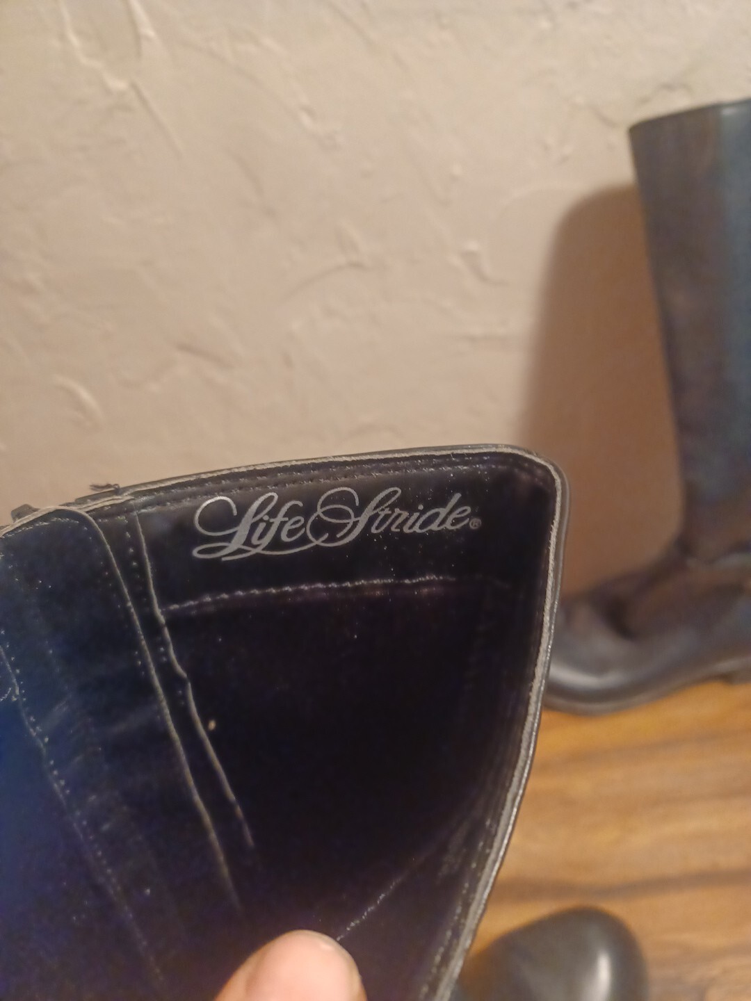 Life Stride Boots Womens Size 6m Black