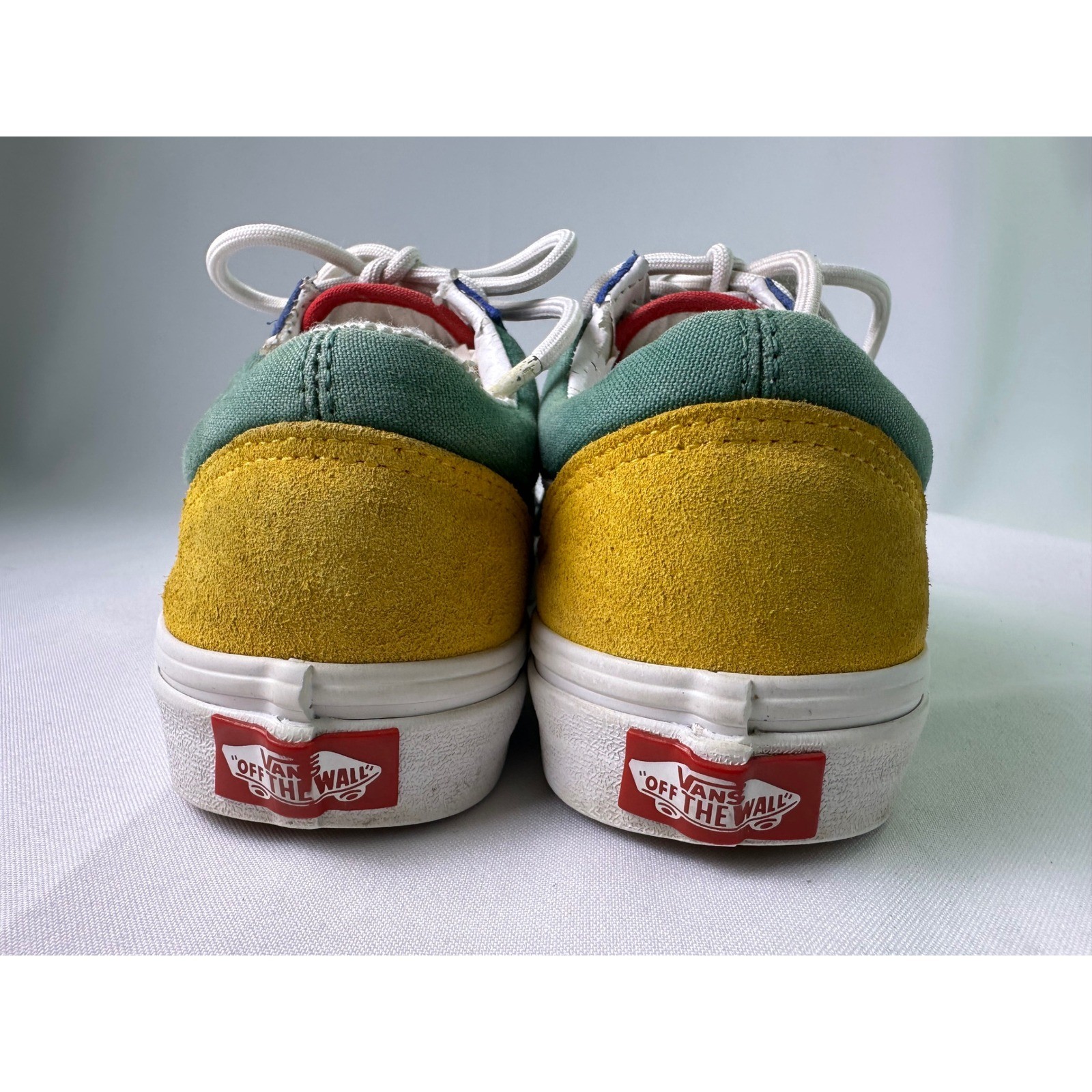 Vans Old Skool Yacht Club Multicolor Skate Shoe Men 5 Women 6.5 Colorblock Suede