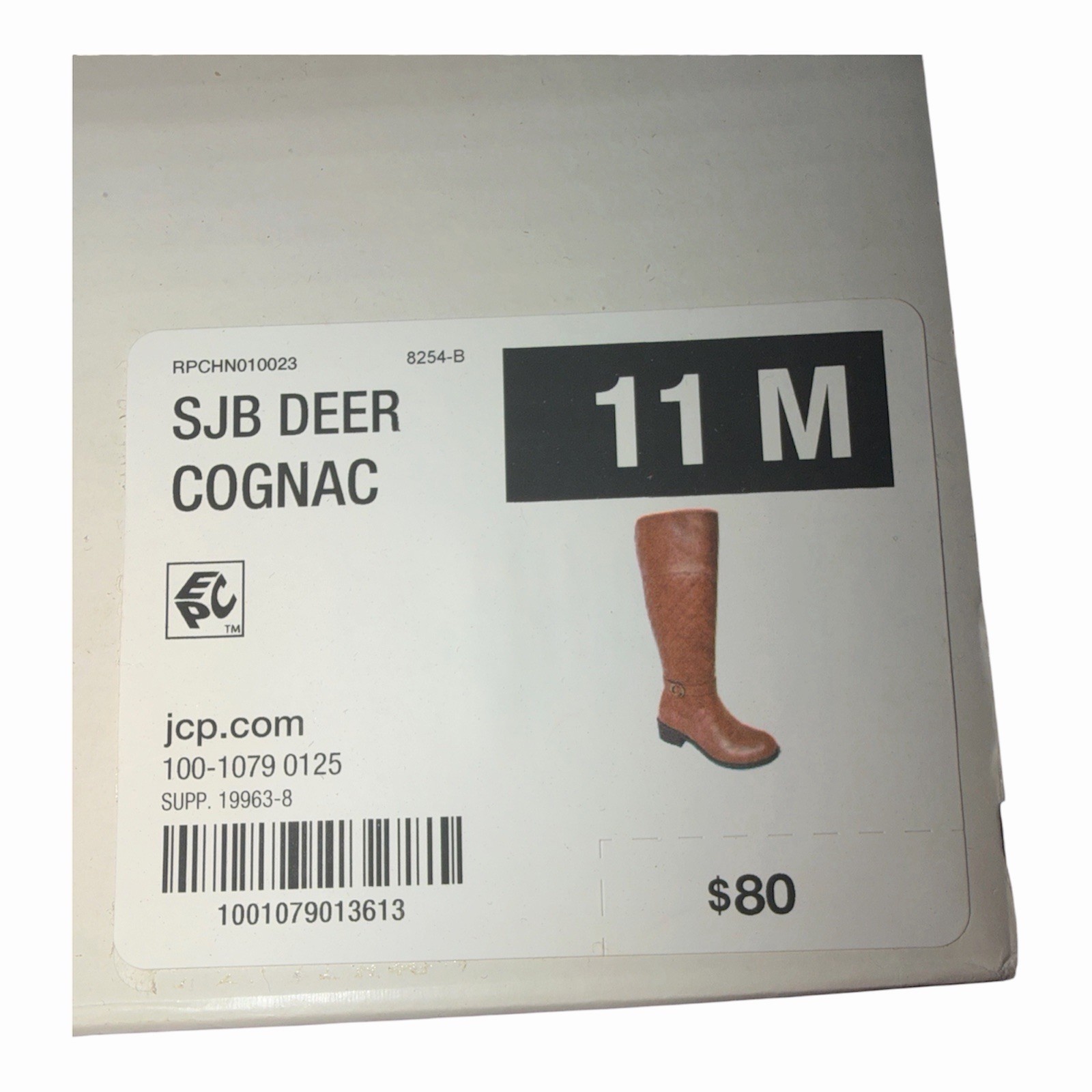 ST John’s Bay Memory Foam Wide SJB Deer Cognac Boots