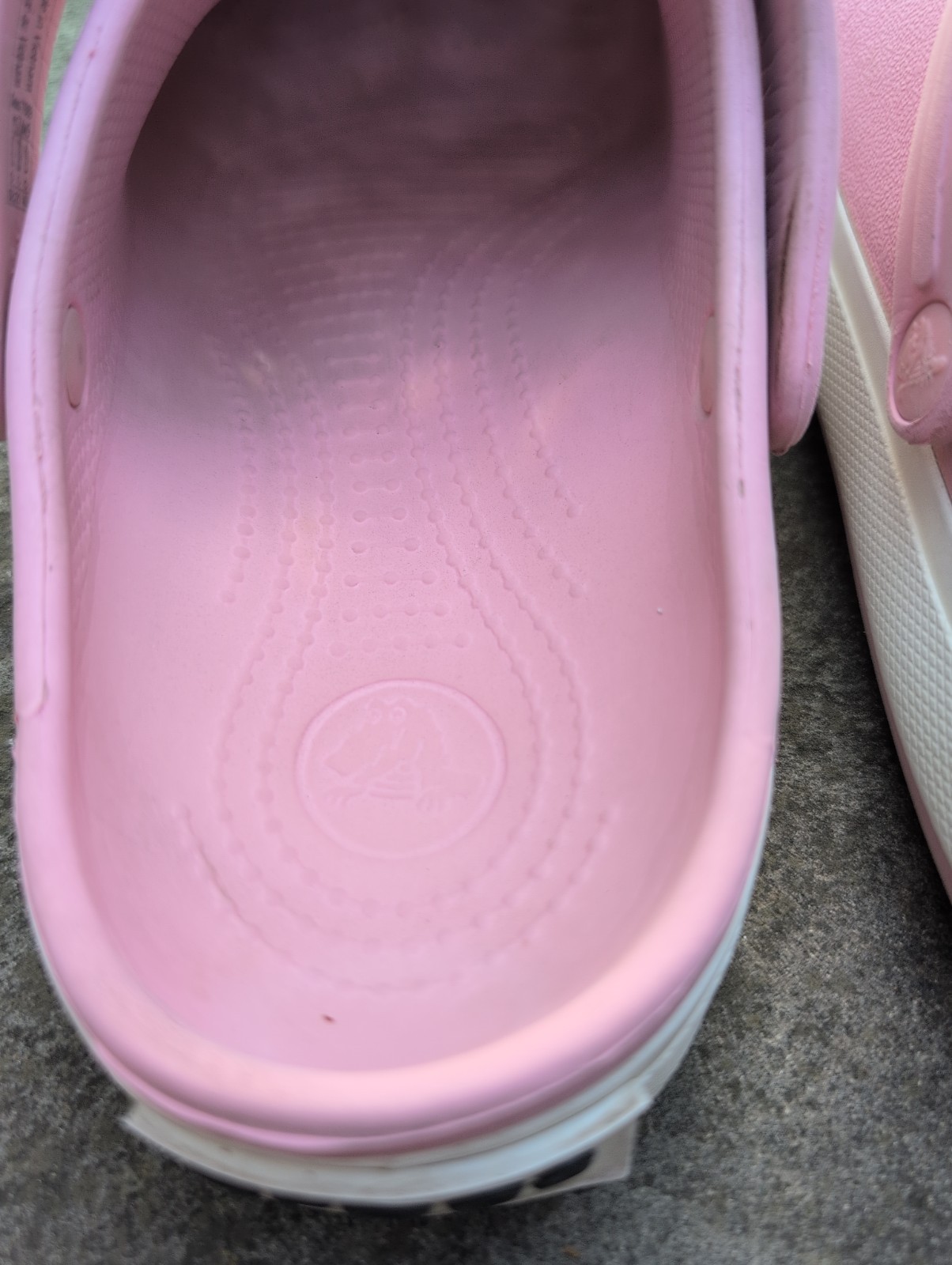Crocs Lt Pink Women’s 7 Men’s 9 Baya Band Classic Comfort Clogg Slingback Shoes