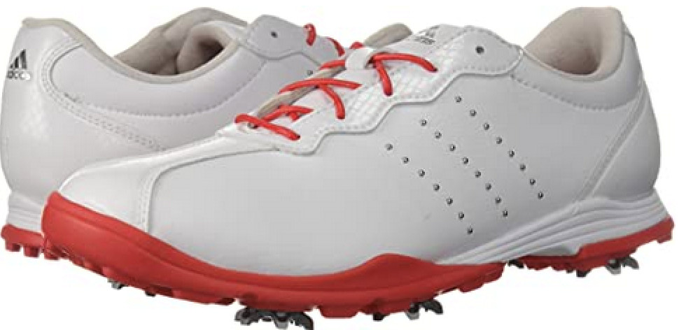 ADIDAS GOLF Women’s ADIPURE DC White Coral Golf Sneaker Sz US 8 NWOB