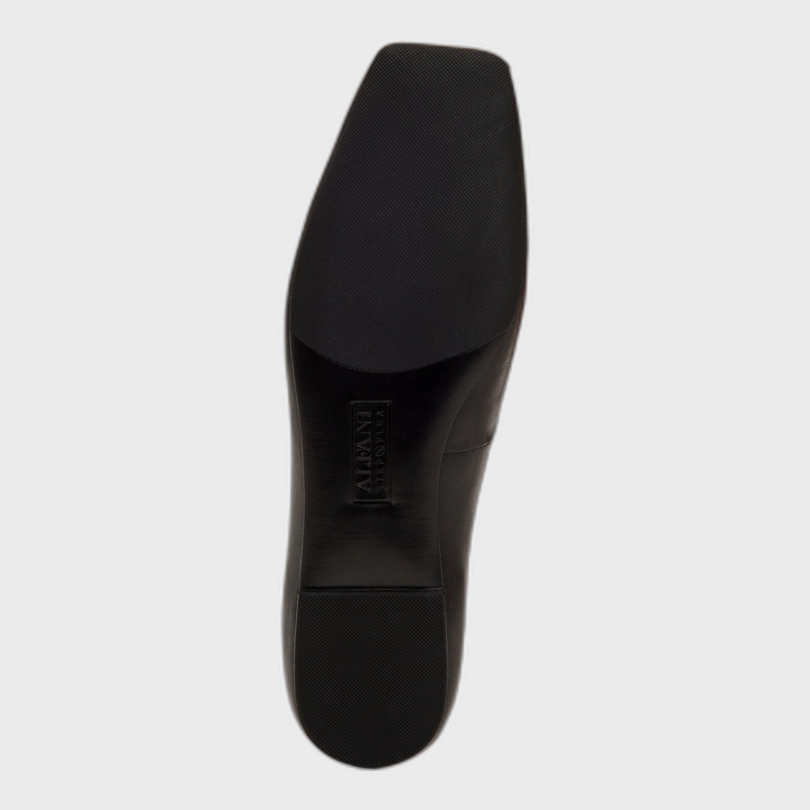 Alfani Womens Neptoon Faux Leather Square Toe Ballet Flats Black 5 Medium (B,M)