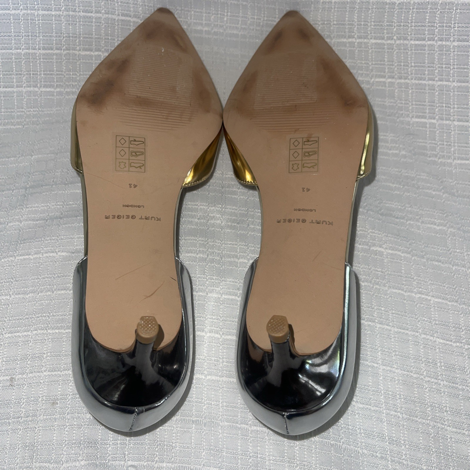 Kurt Geiger London Belgravia Metallic Women’s Pumps Size 10