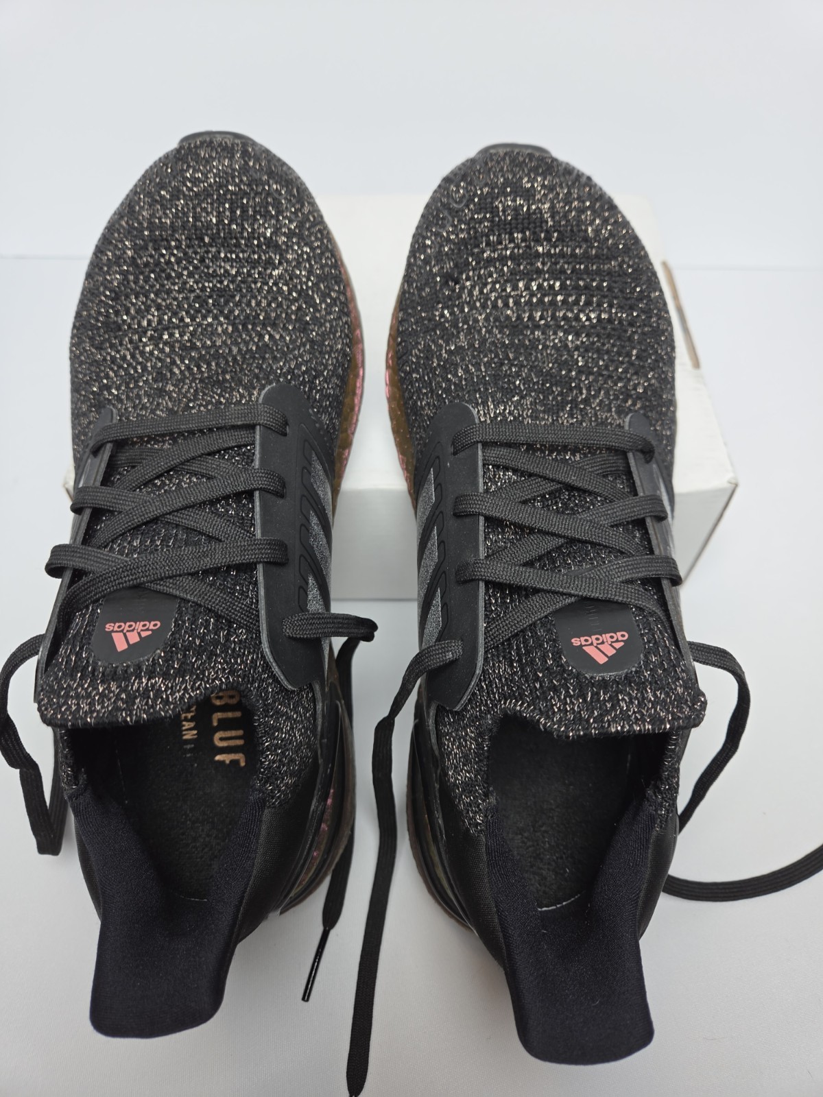 Adidas Ultraboost 20 Black Signal Pink Women’s Running Shoes Size 7