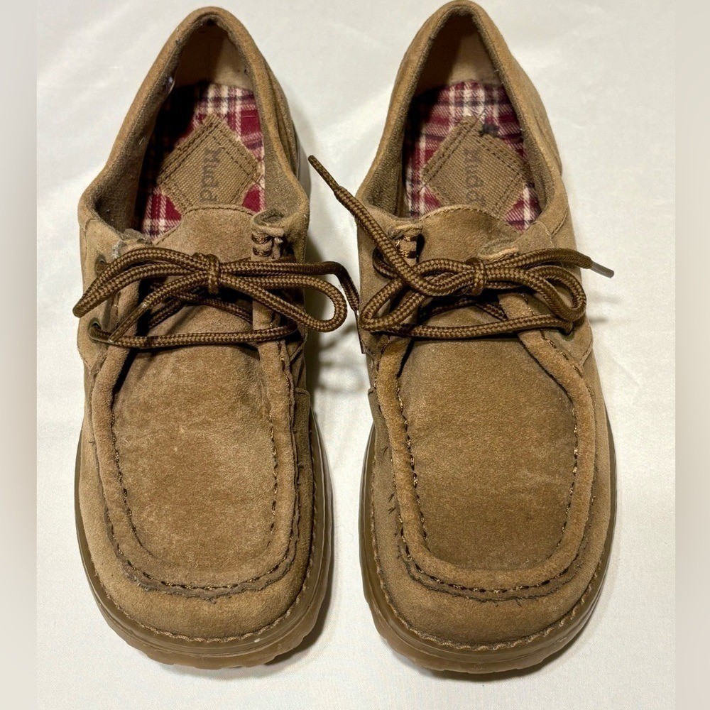 Mudd Vintage Y2K Daily Suede Leather Loafers Shoes